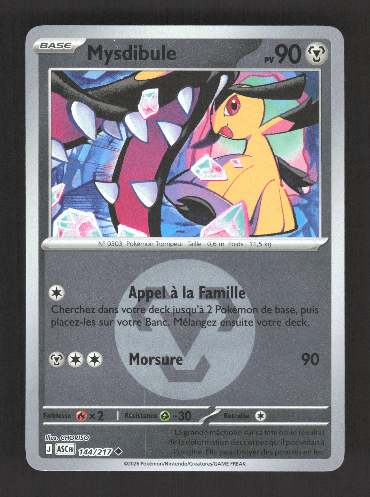 144/217 Mysdibule REVERSE ENERGIE - Héros Transcendants
