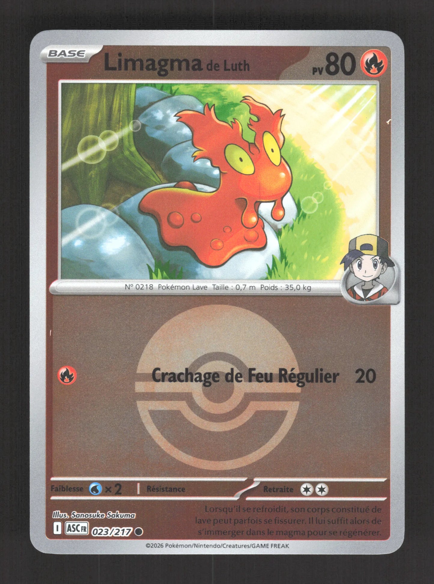 023/217 Limagma POKEBALL - Héros Transcendants