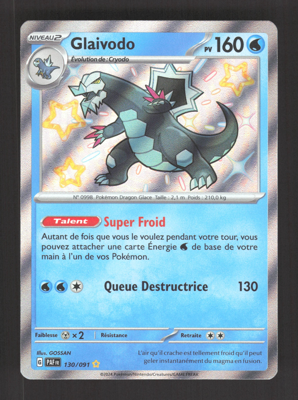 130/091 Glaivodo SHINY - Destinées de Paldea