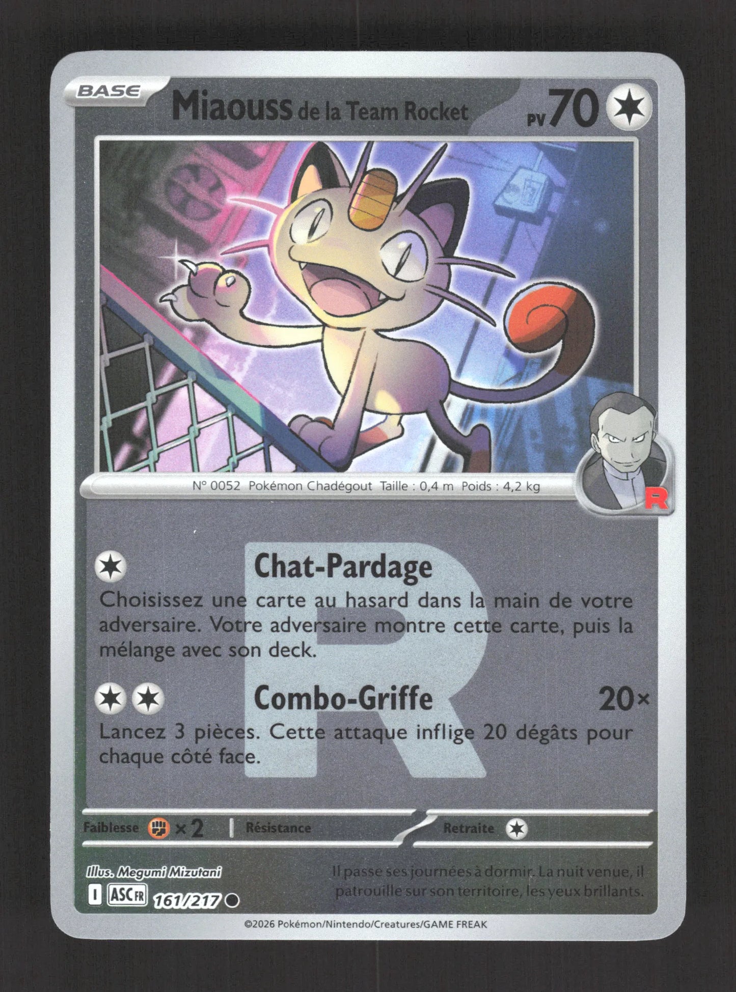 161/217 Miaouss REVERSE ROCKET - Héros Transcendants