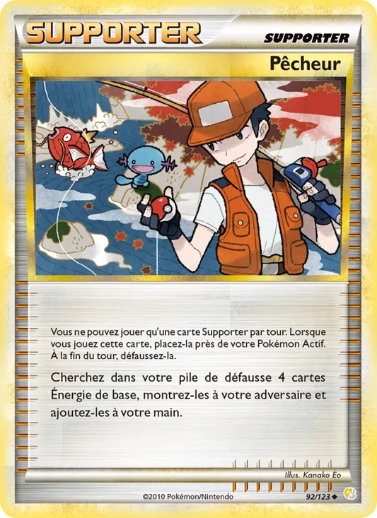 92/123 Pecheur REVERSE - HeartGold SoulSilver