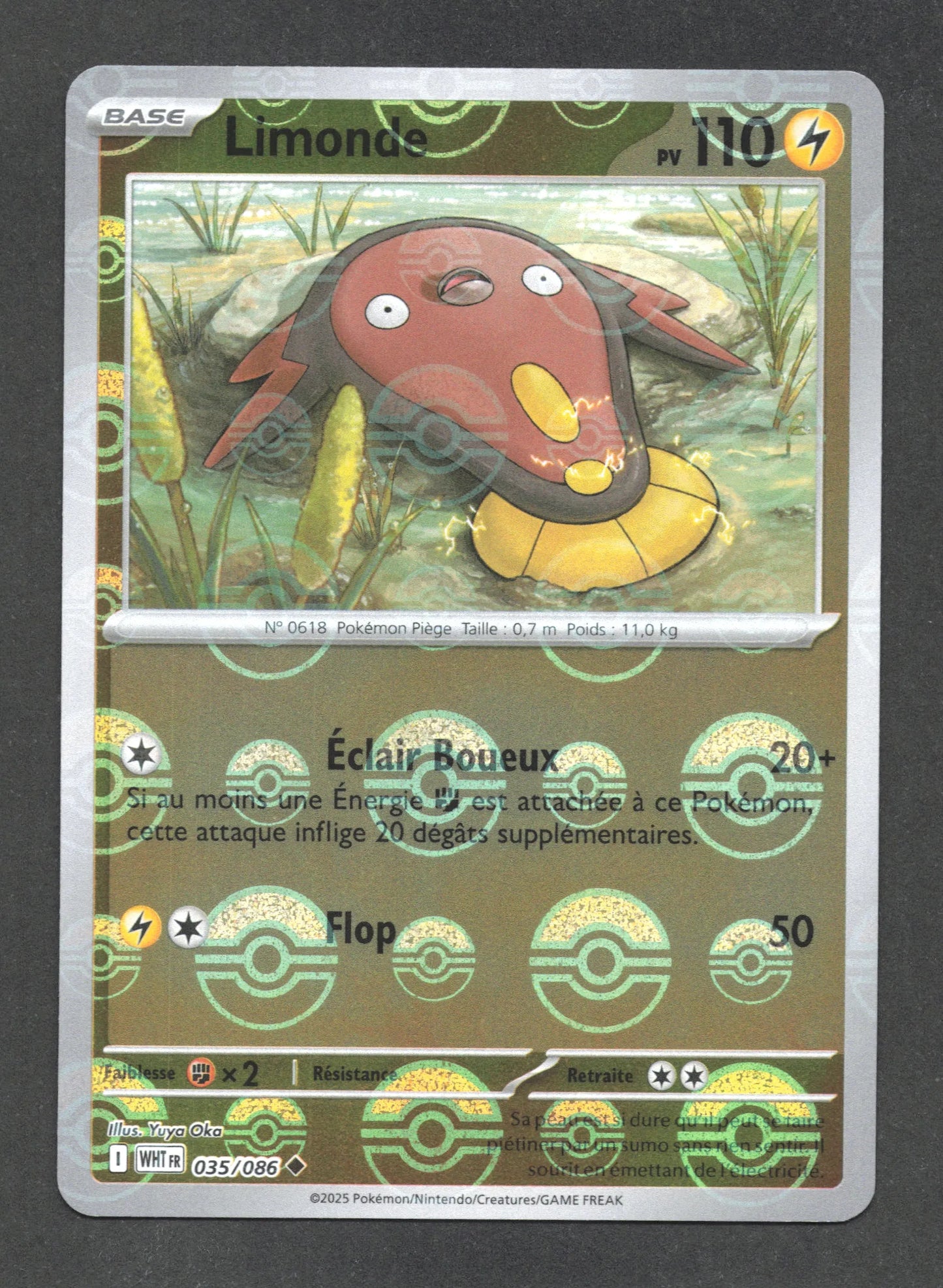 035/086 Limonde POKEBALL - Flamme Blanche - Pokeball