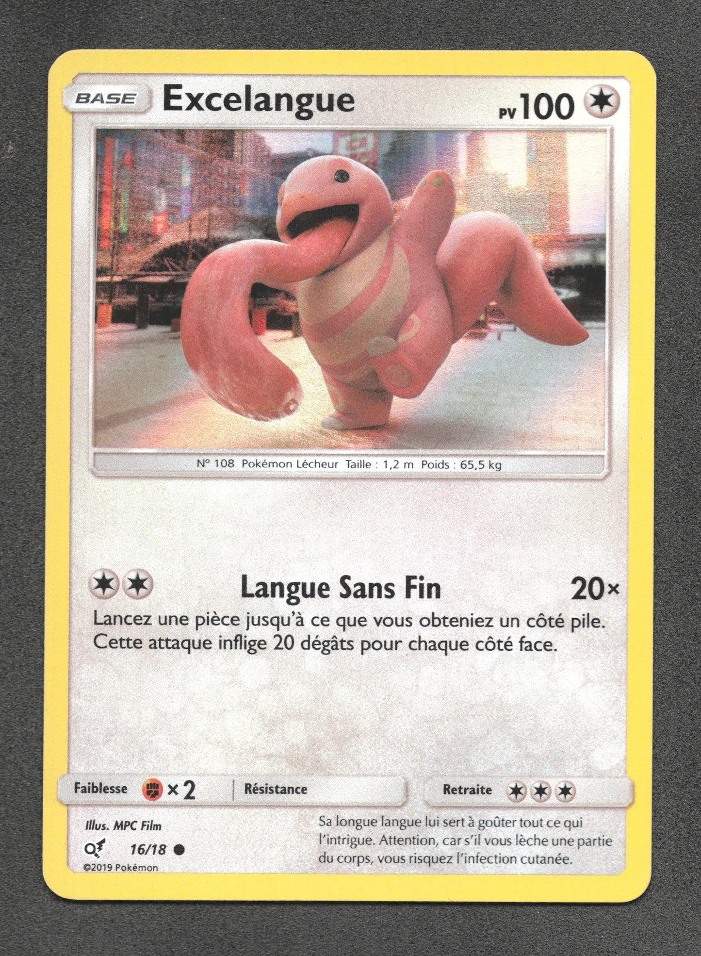 16/18 Excelangue HOLO - Détective Pikachu