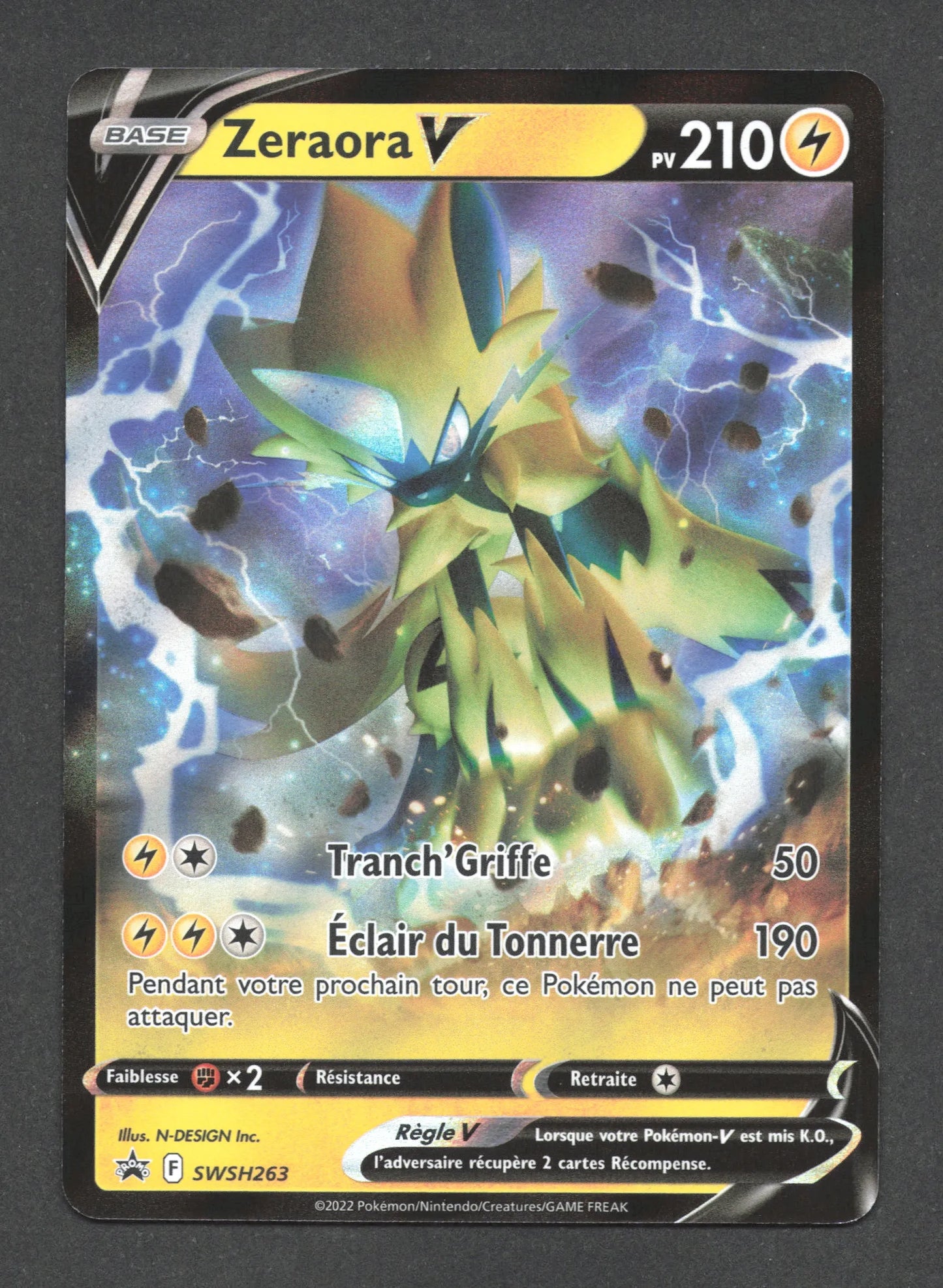 SWSH263 Zeraora V - Promo SWSH