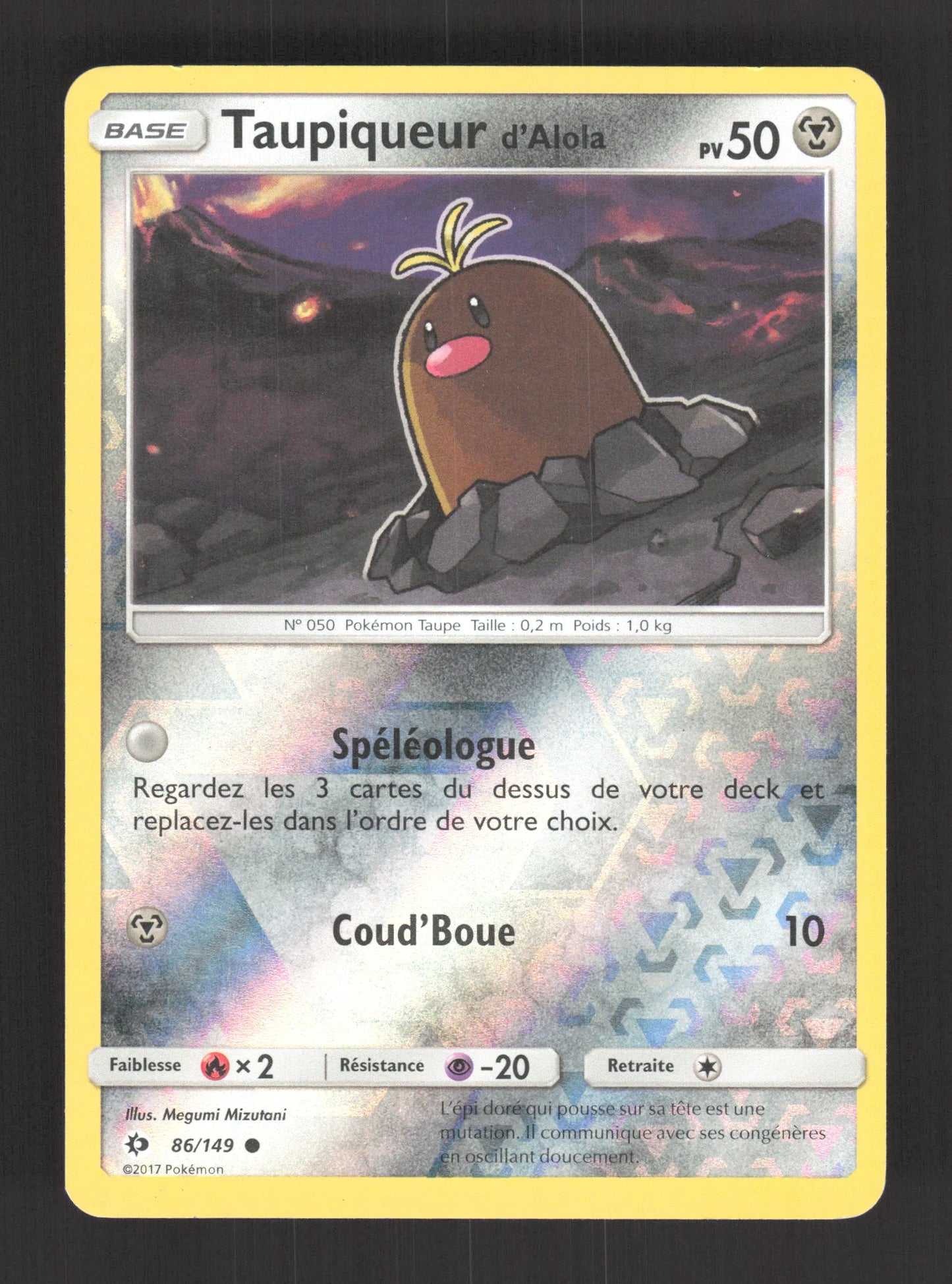 86/149 Taupiqueur REVERSE - Soleil et Lune
