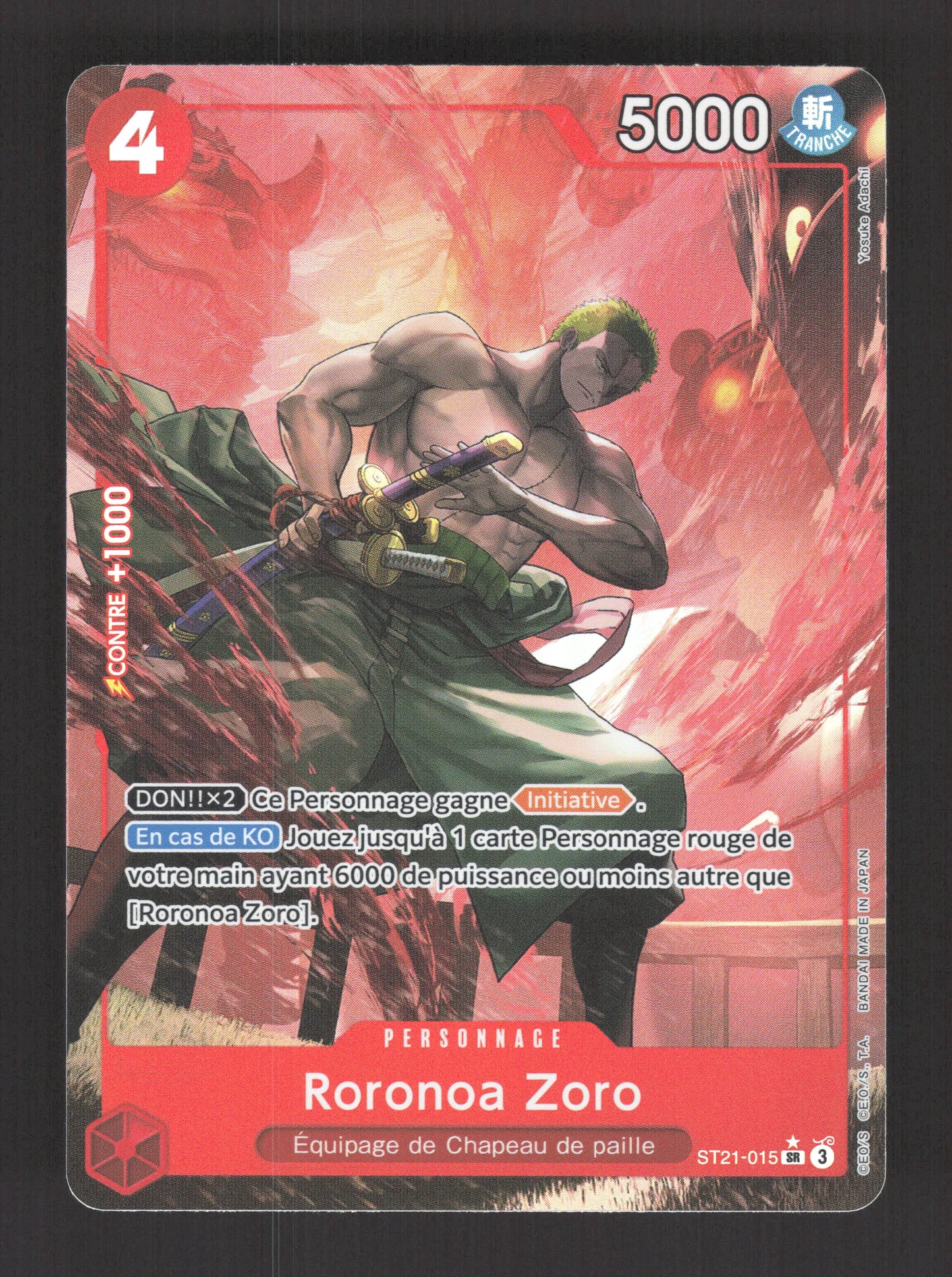 ST21-015-ALT Roronoa Zoro ALT - One Piece