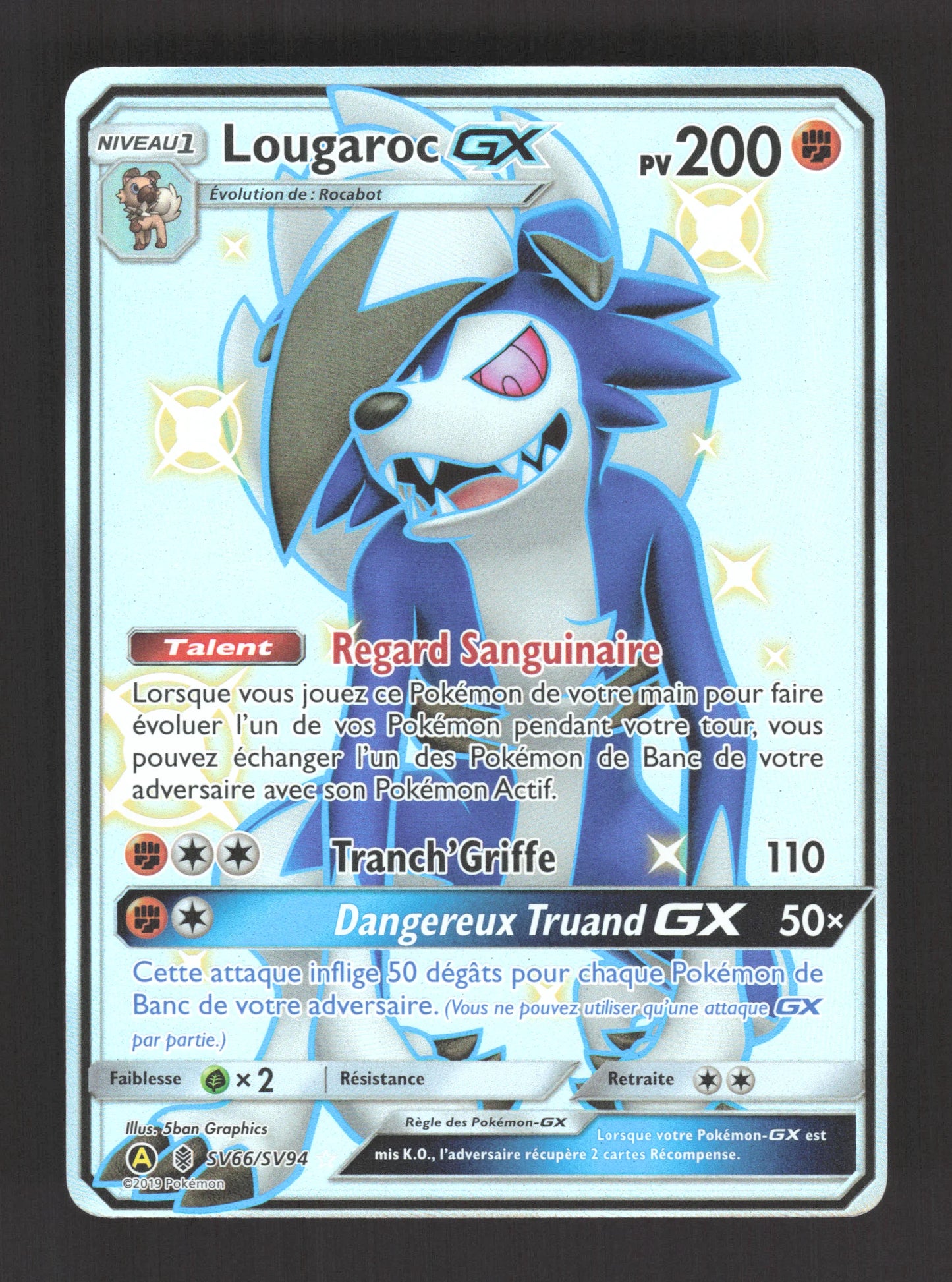 SV66/SV94 Lougaroc GX - Destinées Occultes