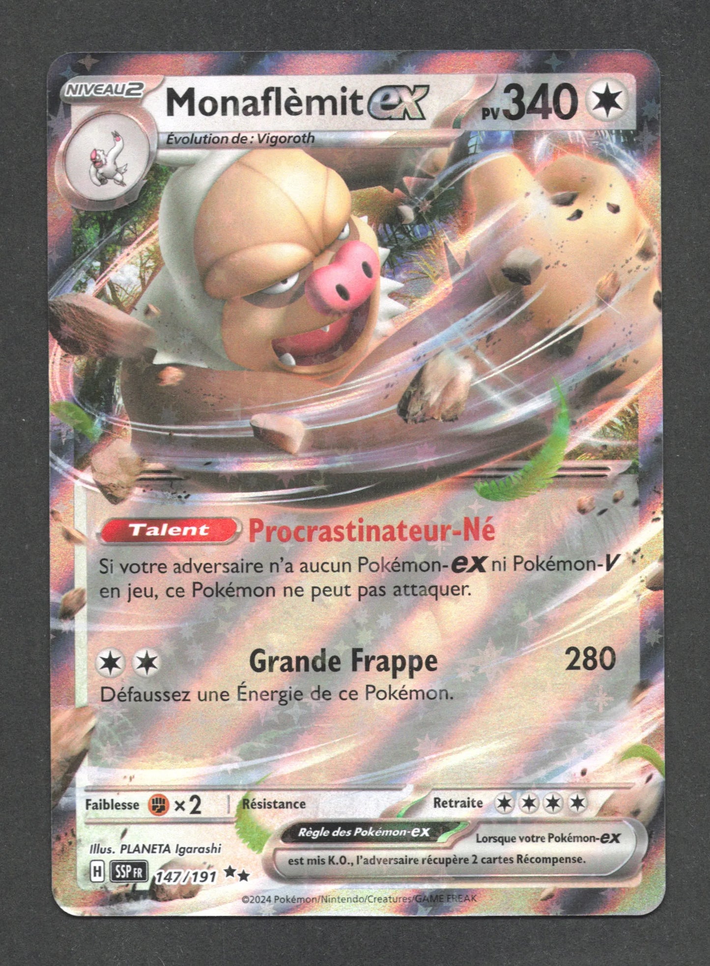 147/191 Monaflemit EX - Étincelles Déferlantes