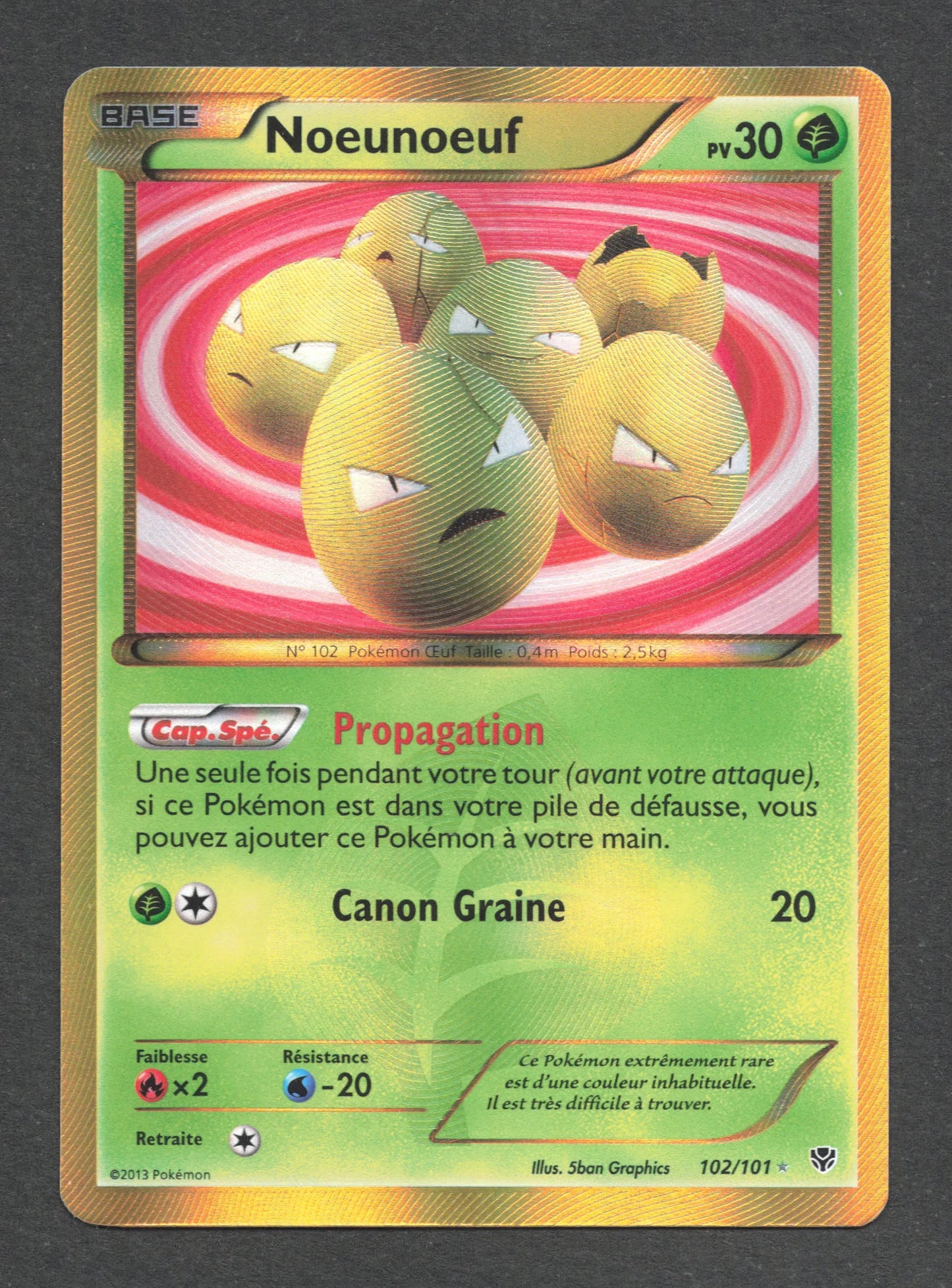 102/101 Noeunoeuf GOLD - Explosion Plasma