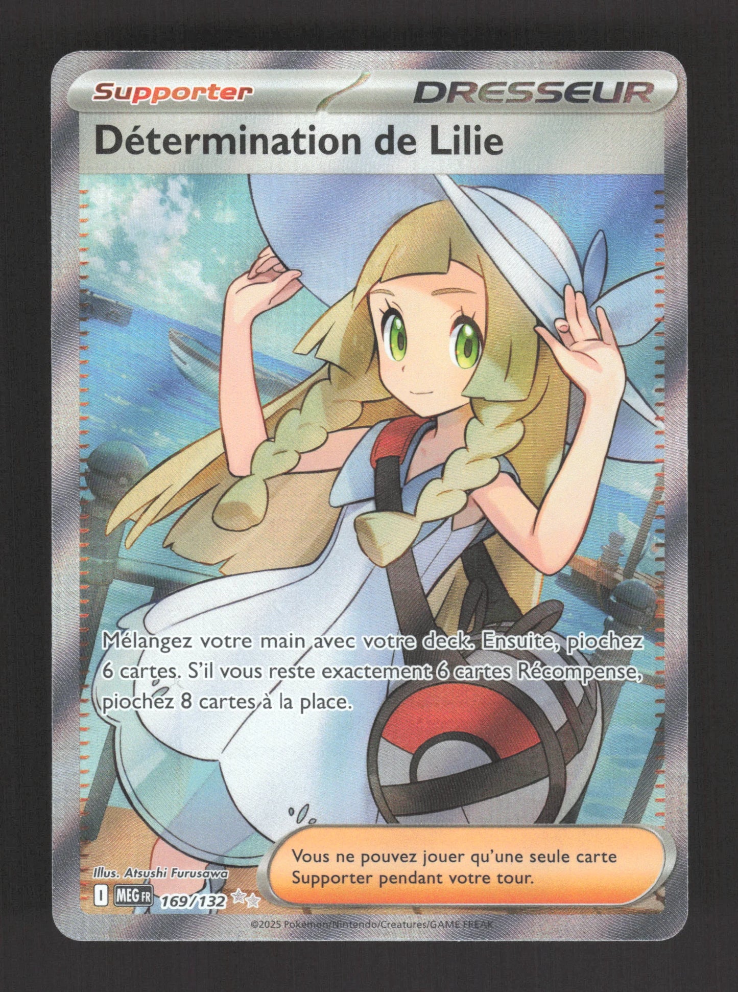 169/132 Determination de Lilie DRESSEUR - Méga-Évolution