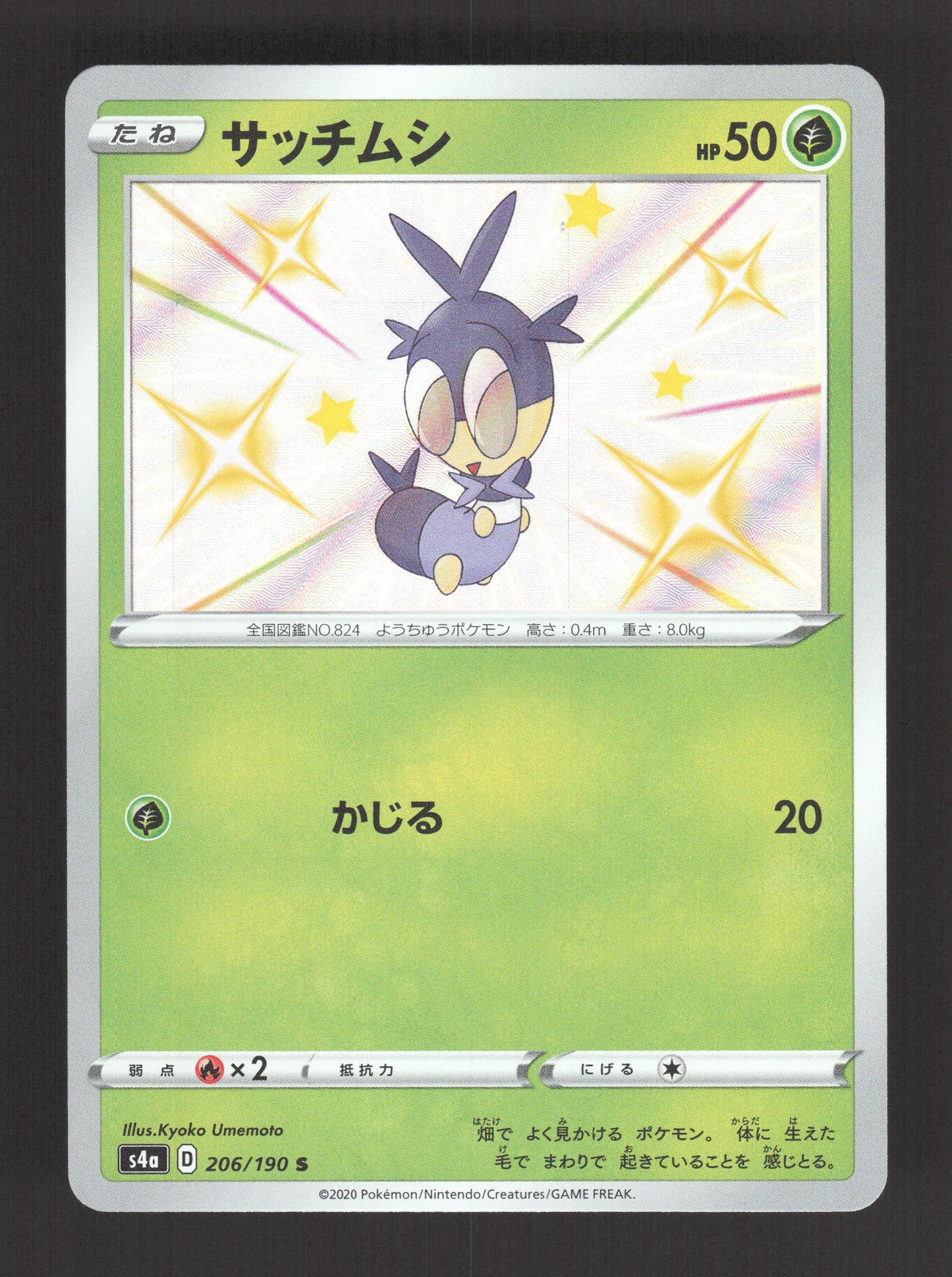 206/190 Larvadar SHINY JP - Shiny Star V