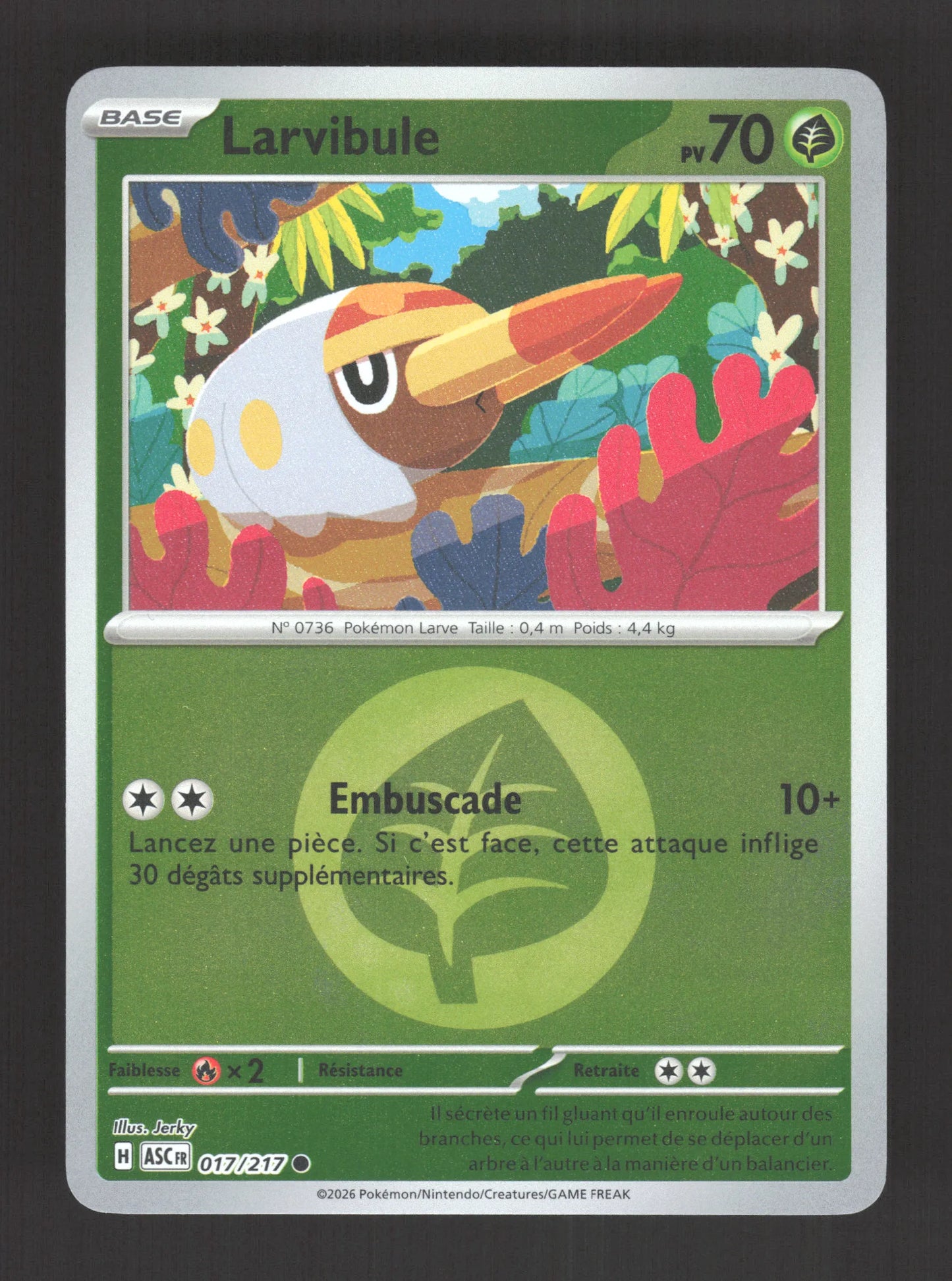 017/217 Larvibule REVERSE ENERGIE - Héros Transcendants