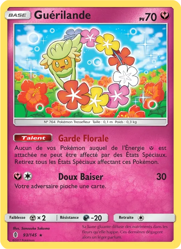 93/145 Guerilande REVERSE - Gardiens Ascendants