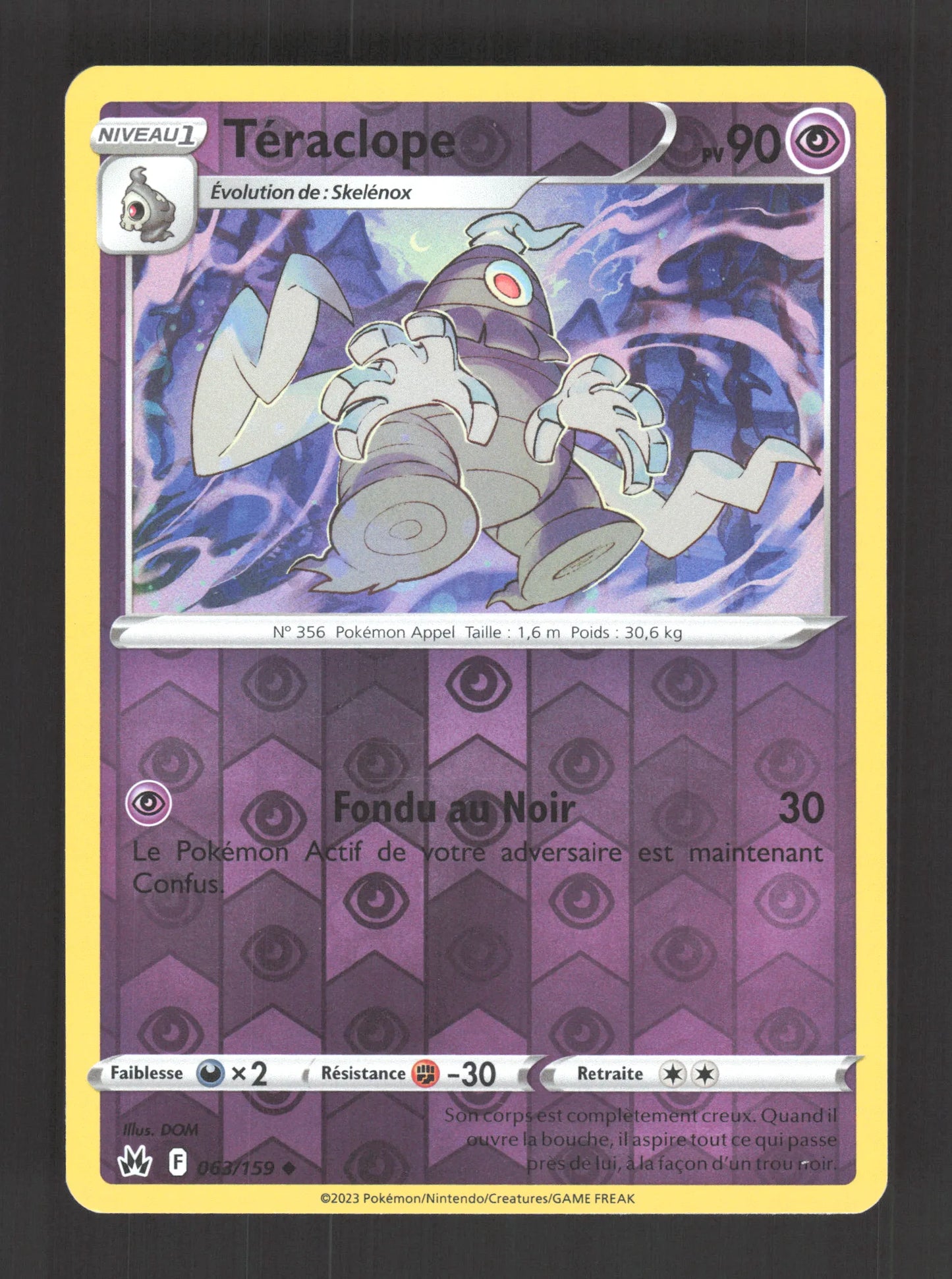 063/159 Teraclope REVERSE - Zénith Suprême