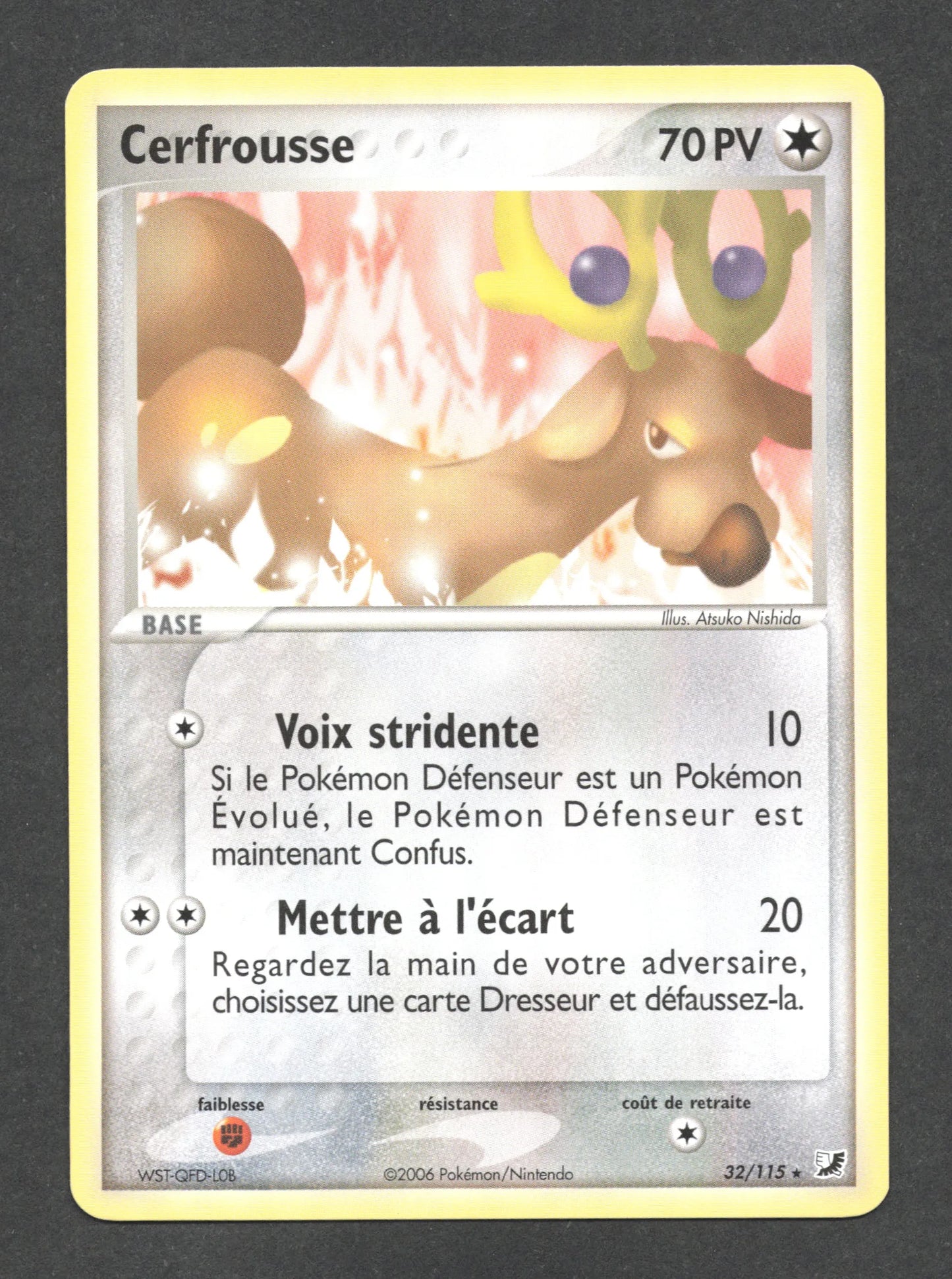 32/115 Cerfrousse RARE - Forces Cachées