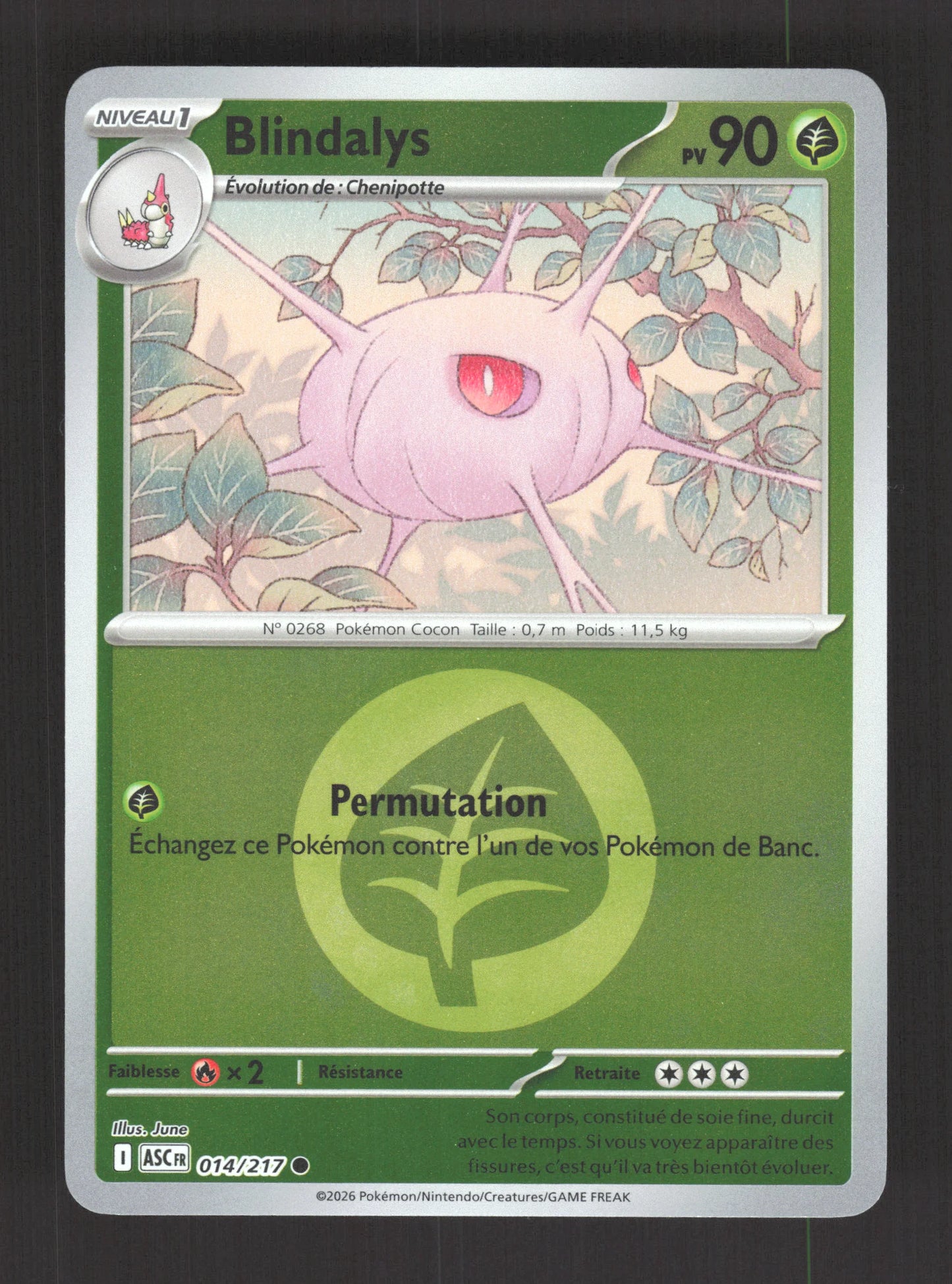 014/217 Blindalys REVERSE ENERGIE - Héros Transcendants