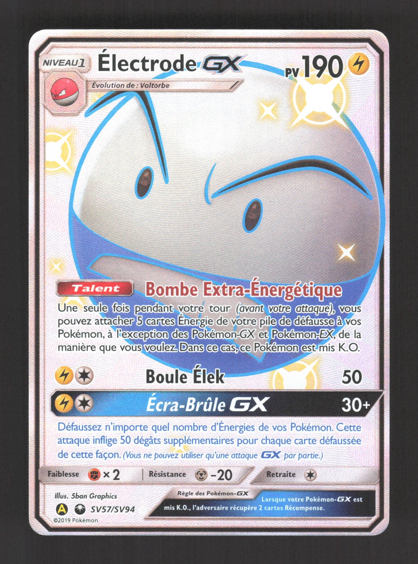 SV57/SV94 Electrode GX - Destinées Occultes