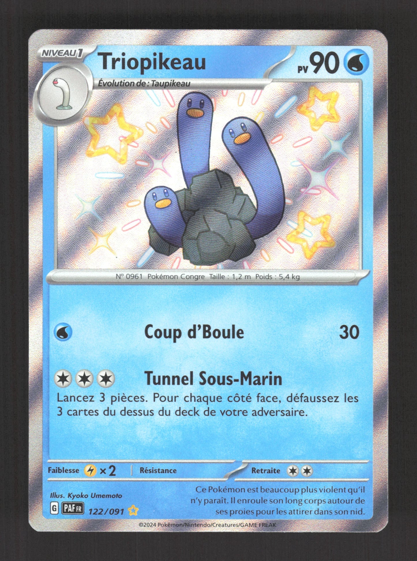 122/091 Triopikeau SHINY - Destinées de Paldea