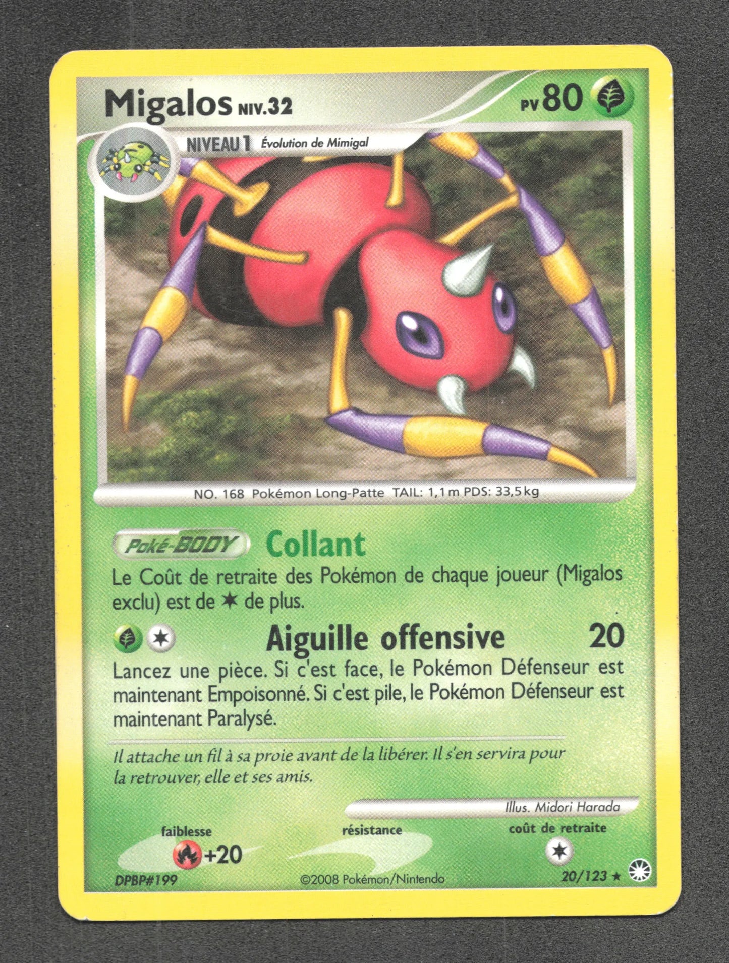 20/123 Migalos RARE - Trésors Mystérieux