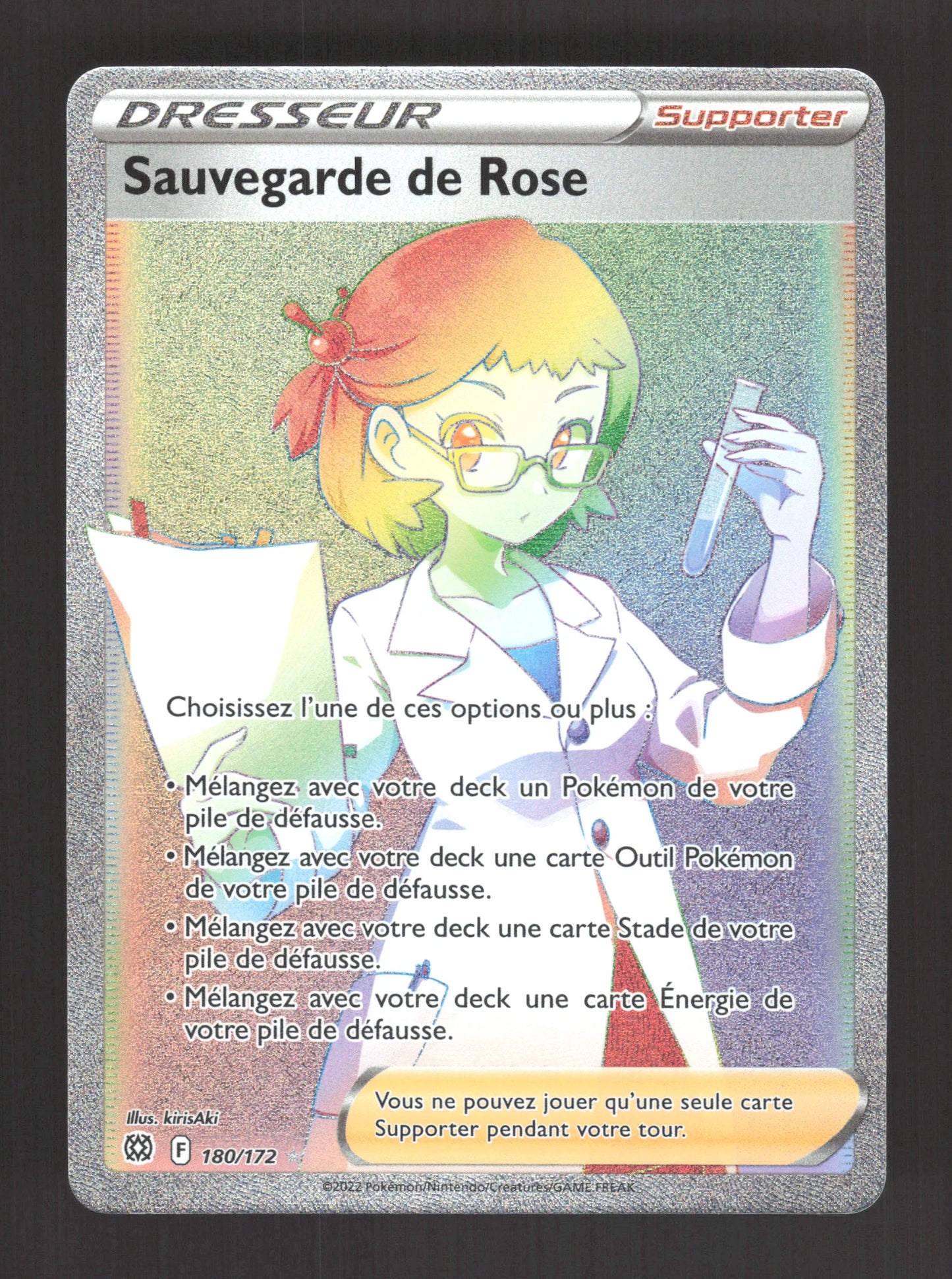 180/172 Sauvegarde de Rose DRESSEUR - Stars Étincelantes