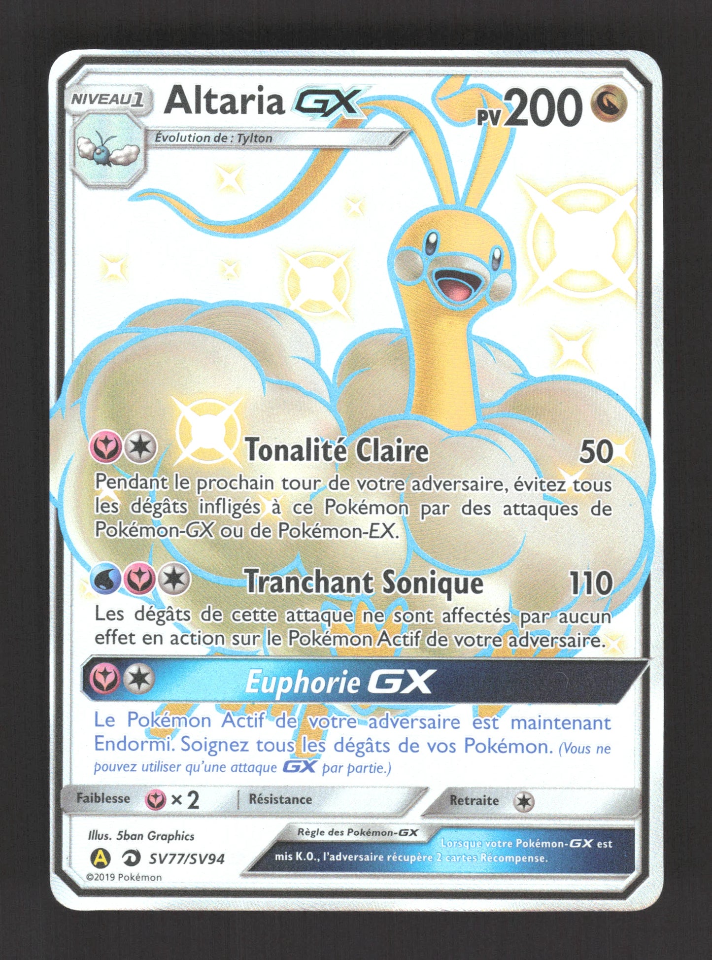 SV77/SV94 Altaria GX - Destinées Occultes