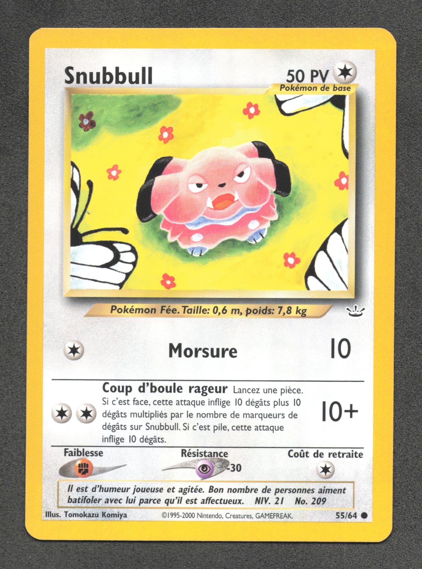 55/64 Snubbull CO - Neo Revelation