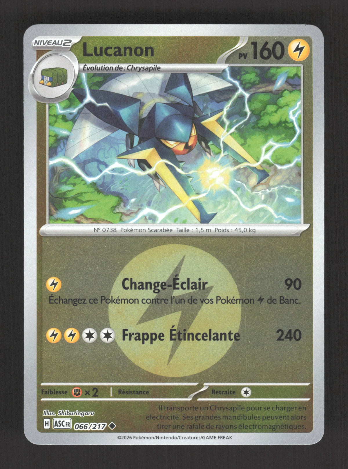 066/217 Lucanon REVERSE ENERGIE - Héros Transcendants