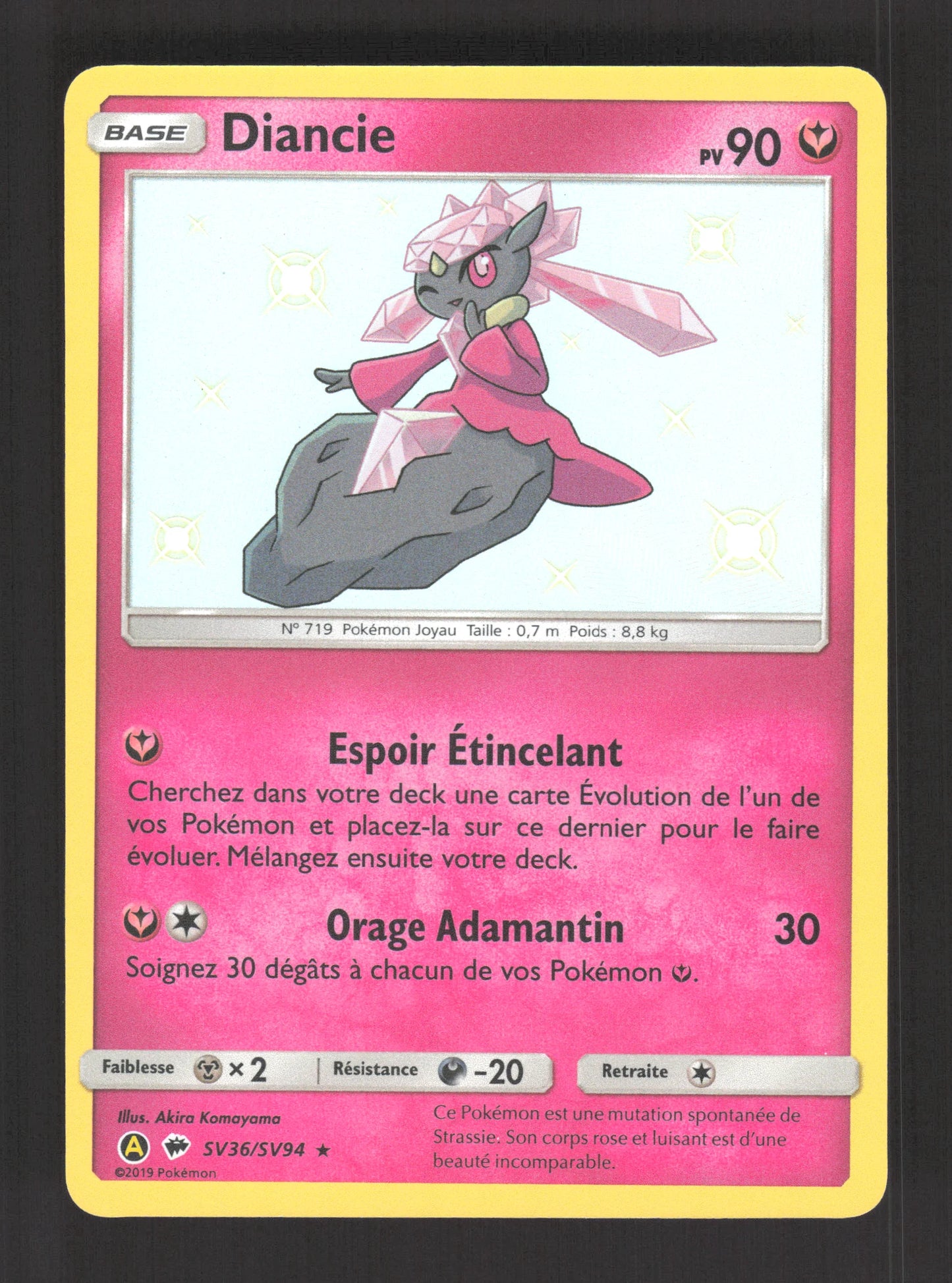 SV36/SV94 Diancie SHINY - Destinées Occultes