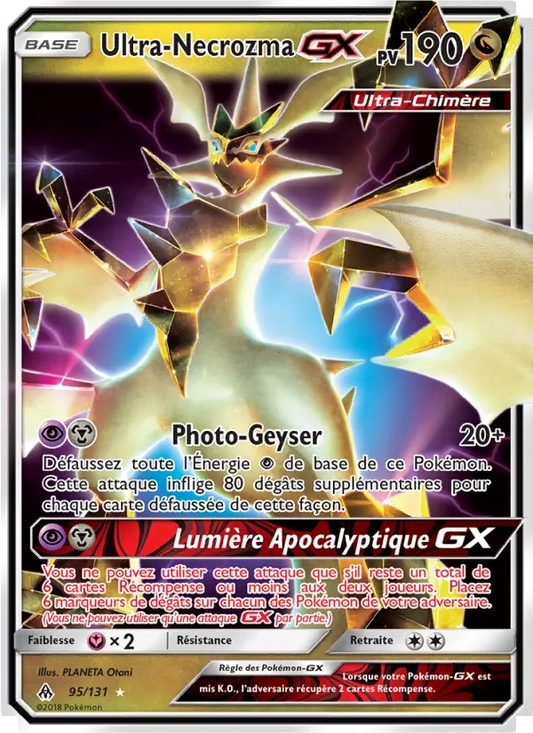 95/131 Ultra Necrozma GX - Lumière Interdite