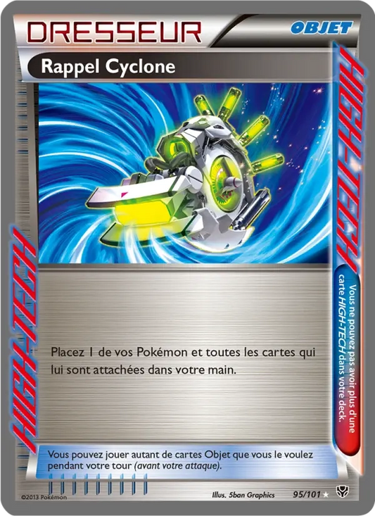 95/101 Rappel Cyclone HOLO - Explosion Plasma