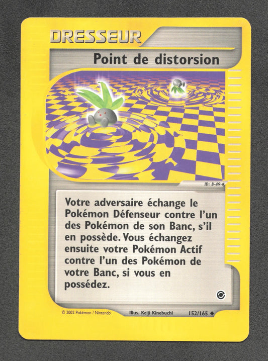 152/165 Point de Distorsion DRESSEUR - Expedition