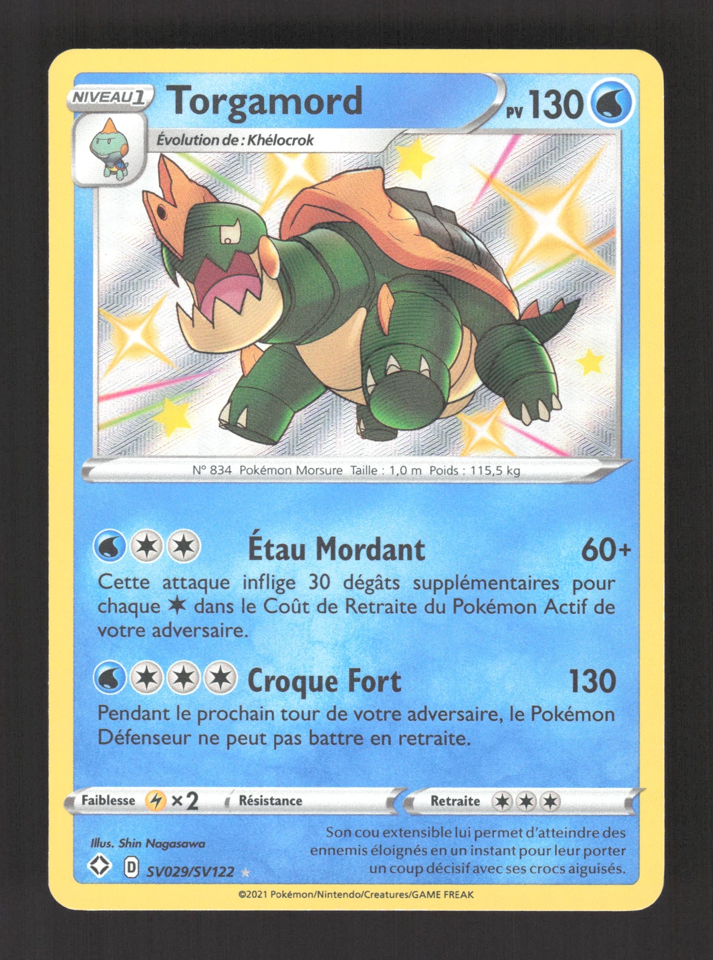 SV029/SV122 Torgamord SHINY - Destinées Radieuses