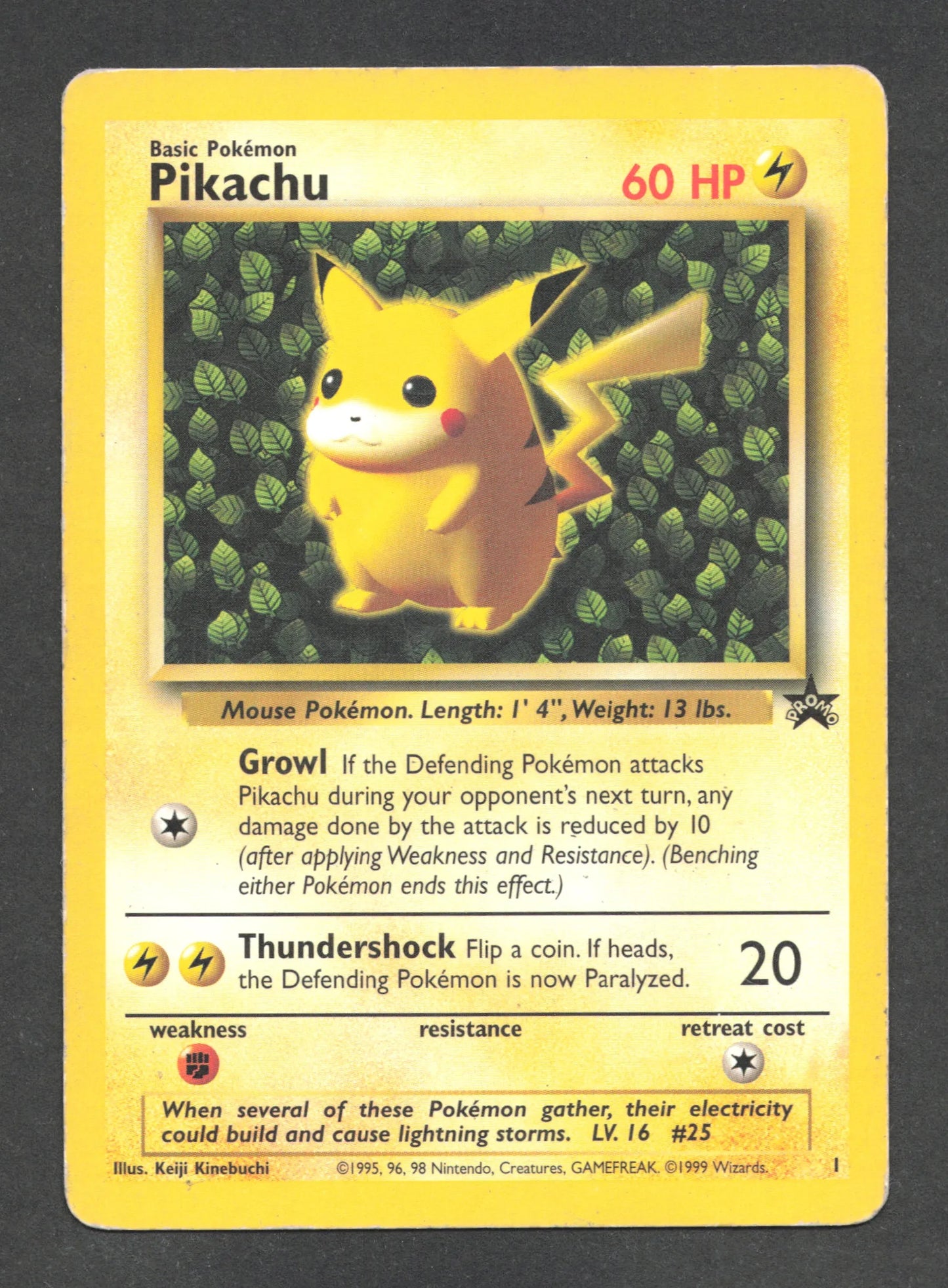 WP1 Pikachu PROMO - Anglais