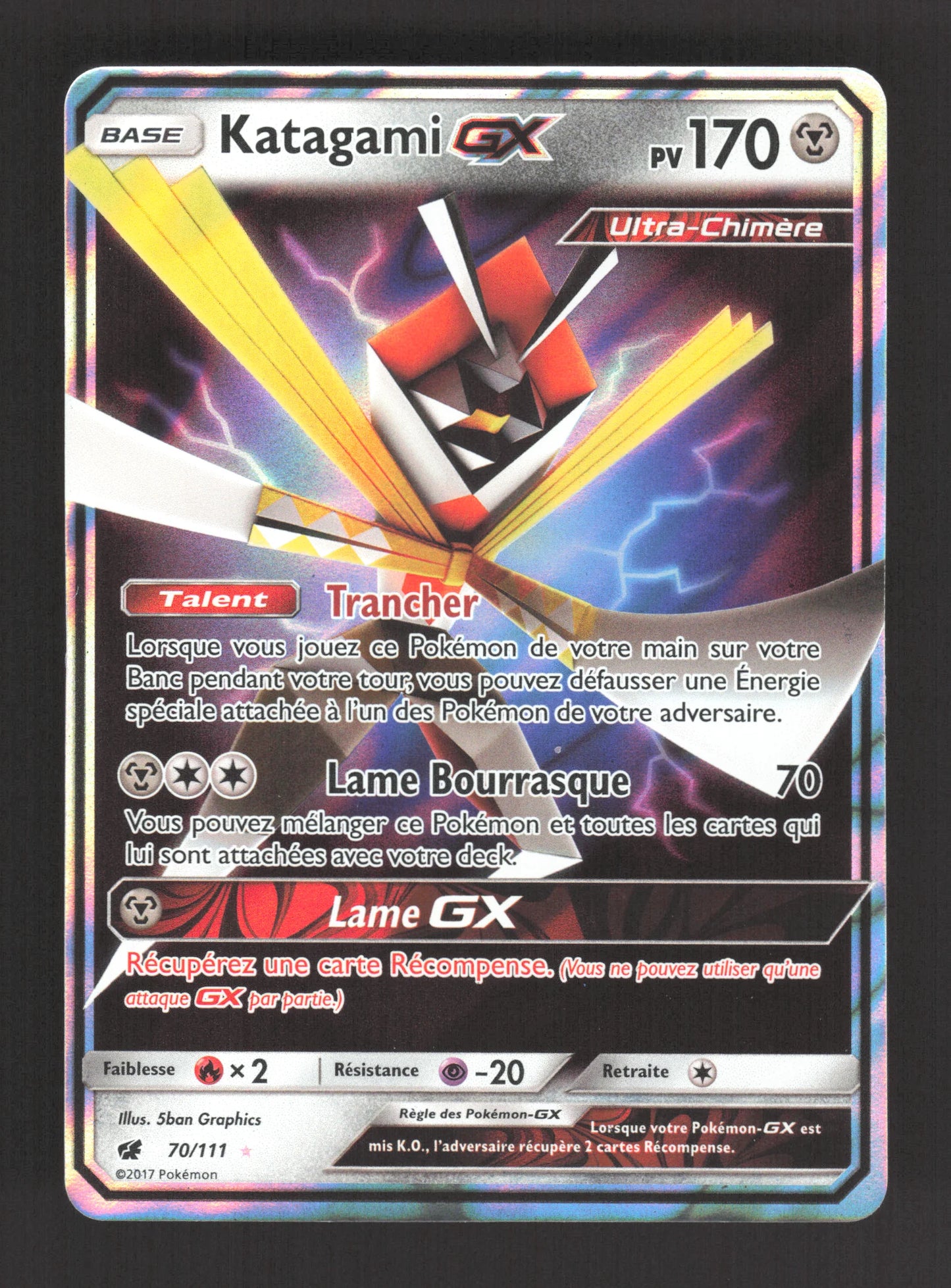 70/111 Katagami GX - Invasion Carmin