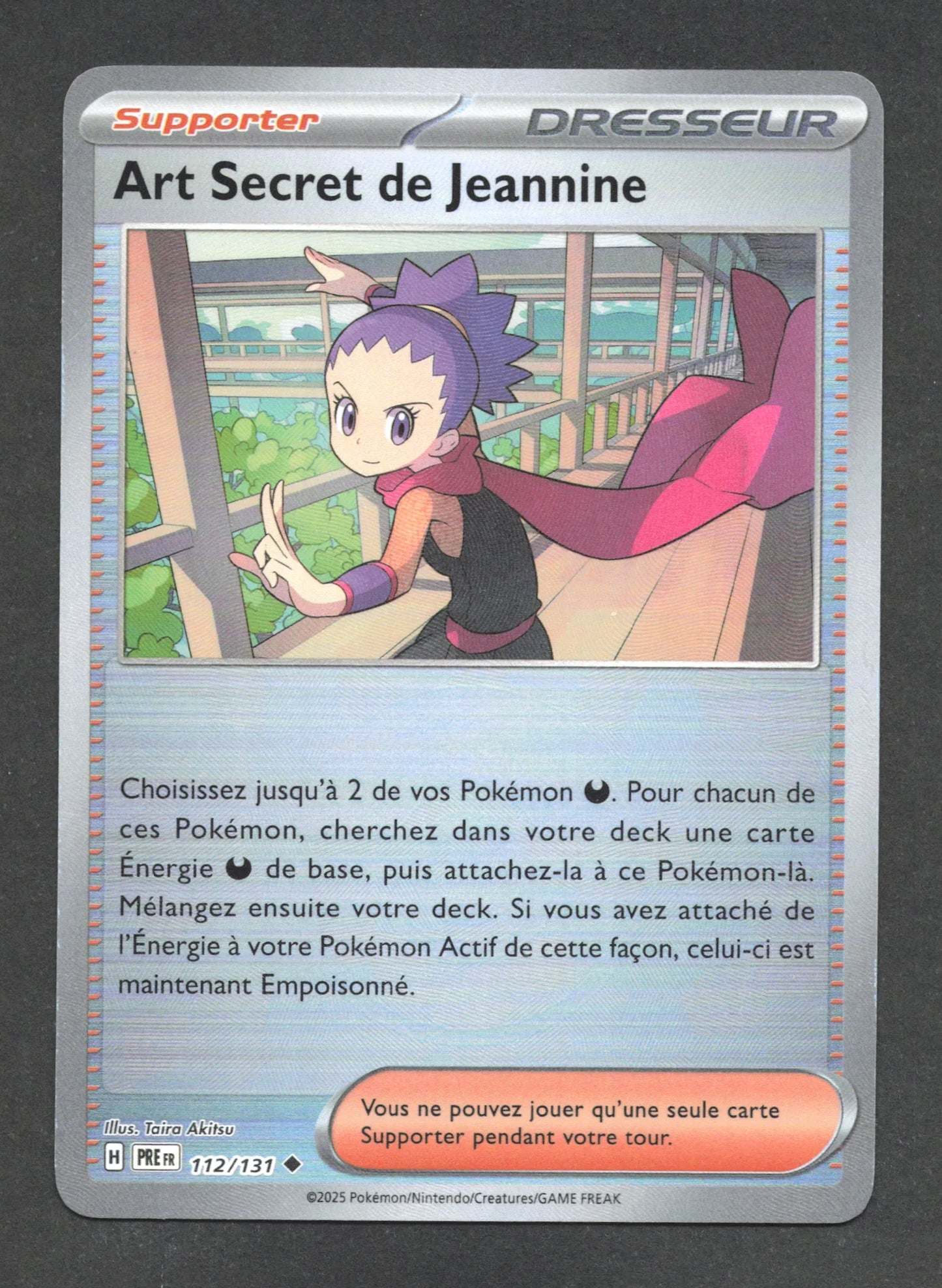 112/131 Art Secret de Jeannine POKEBALL - Evolutions Prismatiques - Pokeball
