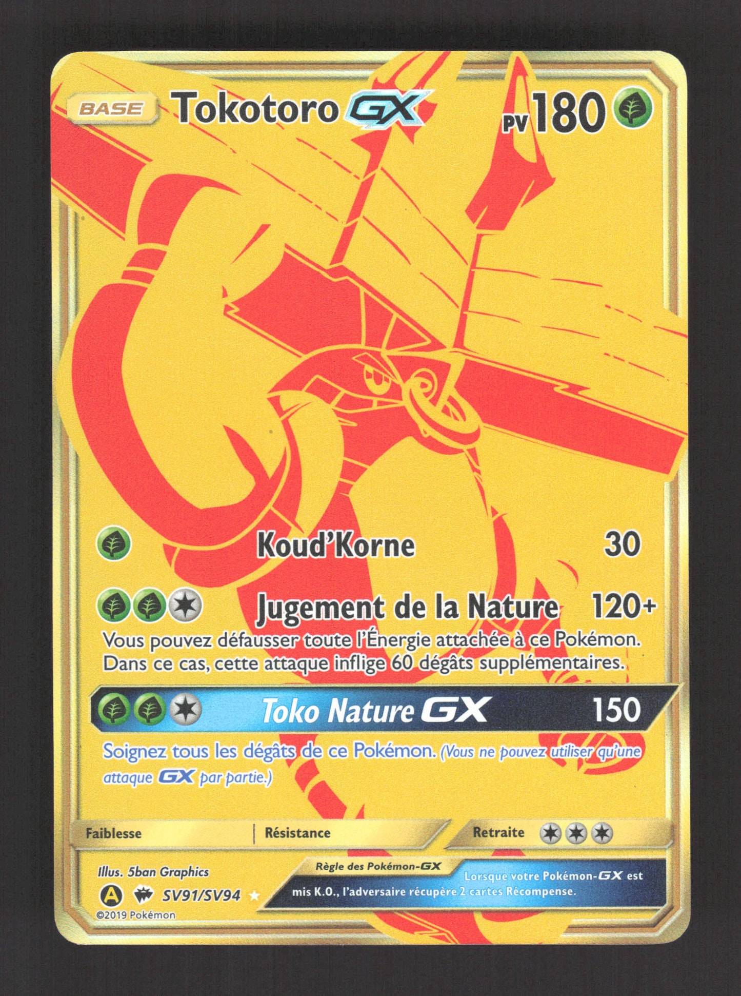 SV91/SV94 Tokotoro GX - Destinées Occultes