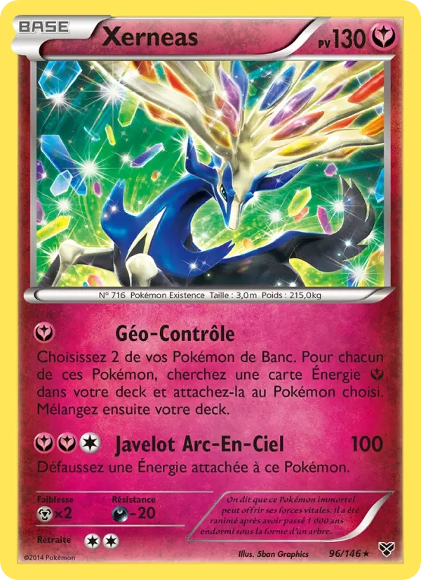 96/146 Xerneas REVERSE - XY