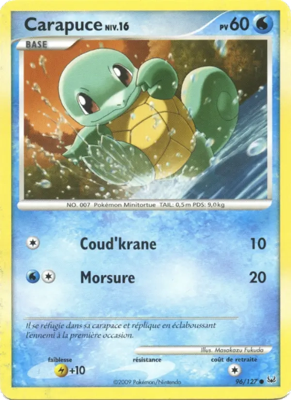 96/127 Carapuce CO - Platine