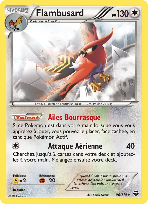 96/114 Flambusard RARE - Offensive Vapeur