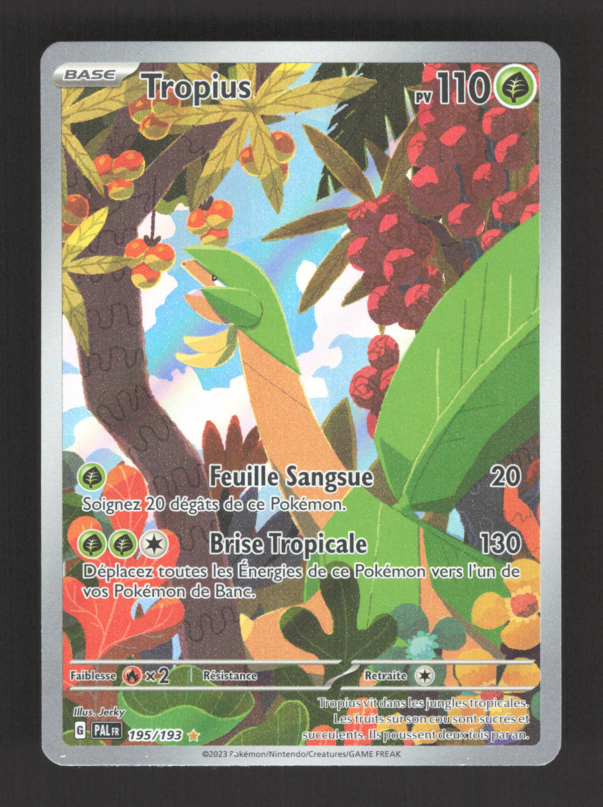 195/193 Tropius AR - Évolutions à Paldea