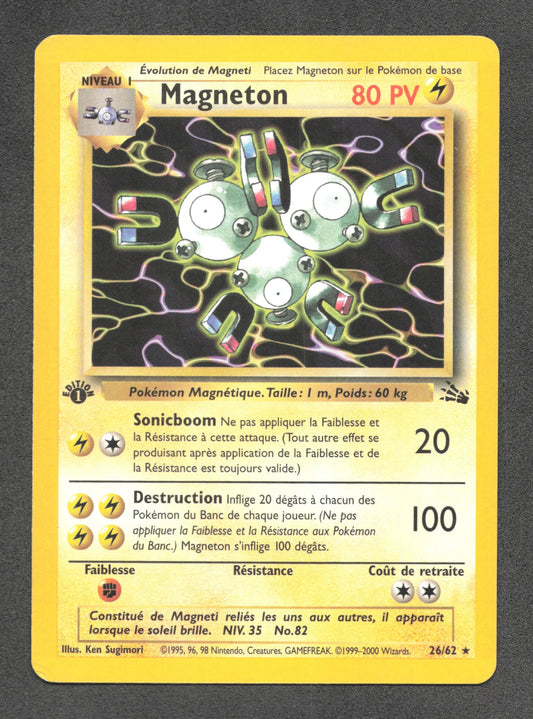 26/62 Magneton RARE ED1 - Fossile