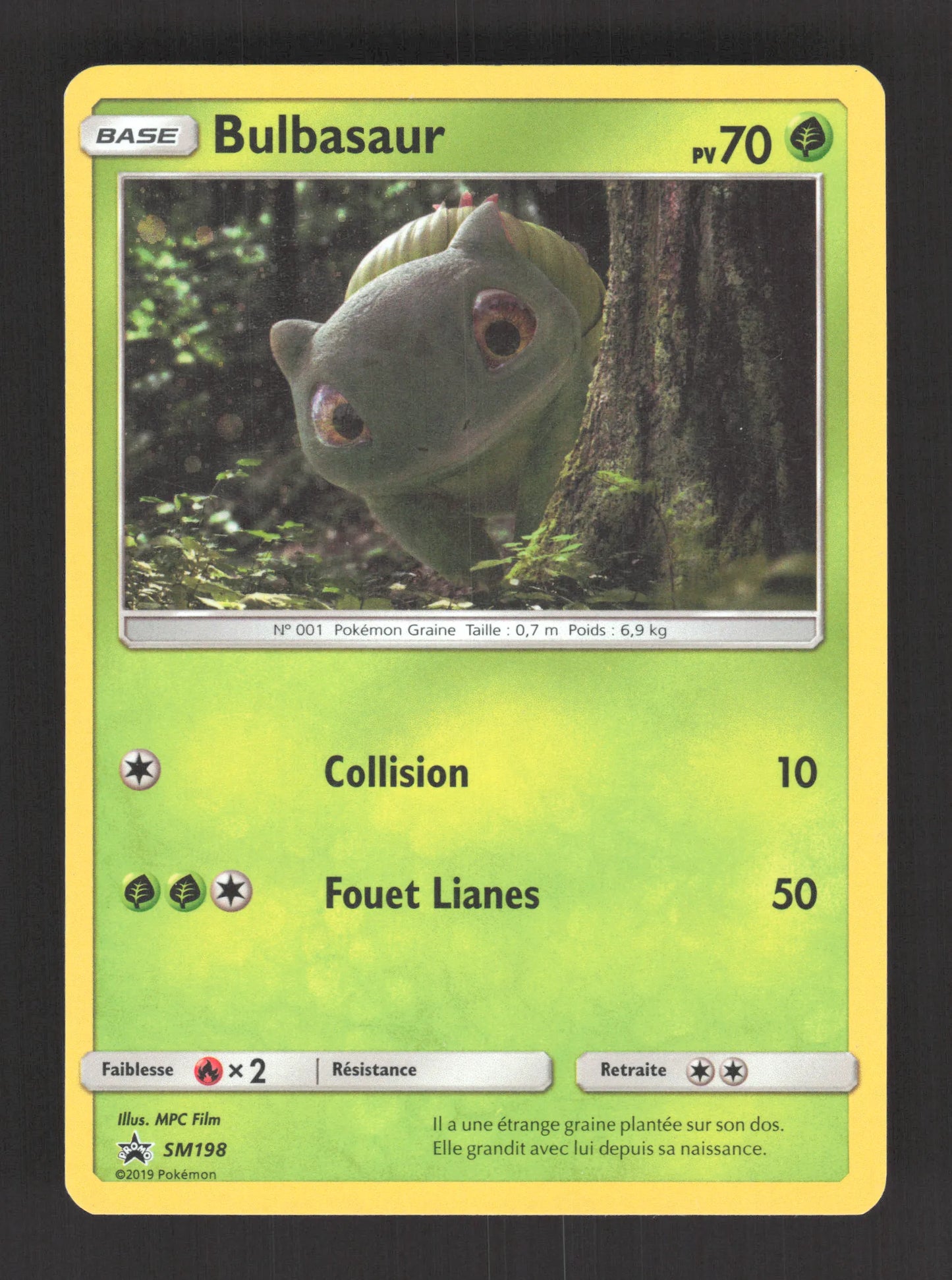 SM198 Bulbasaur HOLO COSMOS - Promo SM