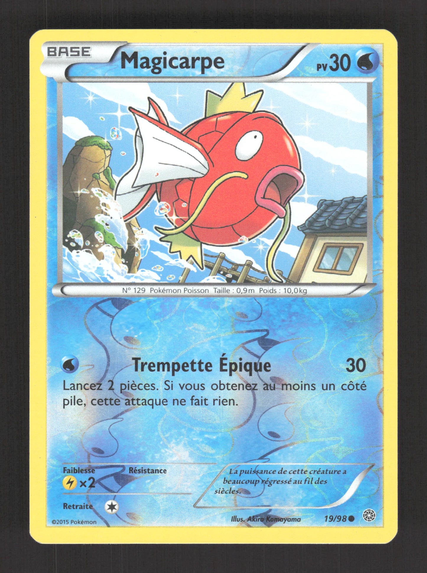 19/98 Magicarpe REVERSE - Origines Antiques