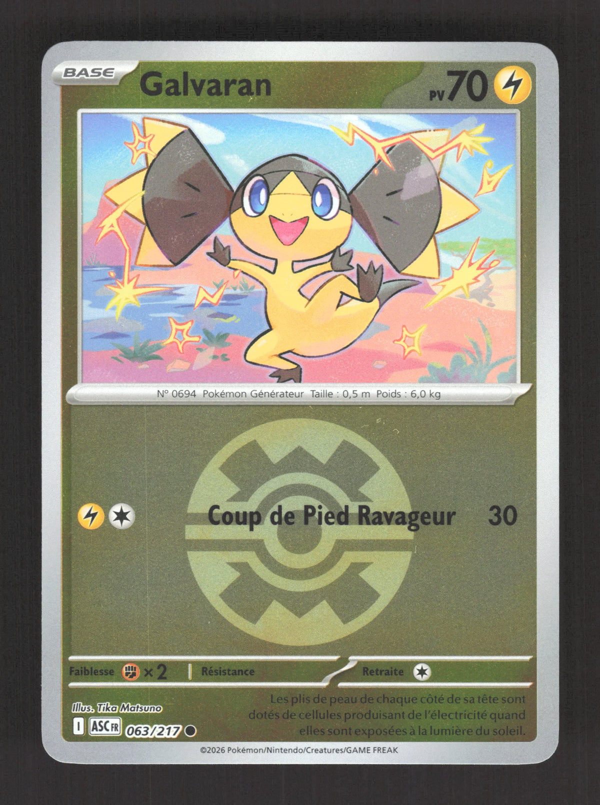 063/217 Galvaran POKEBALL - Héros Transcendants