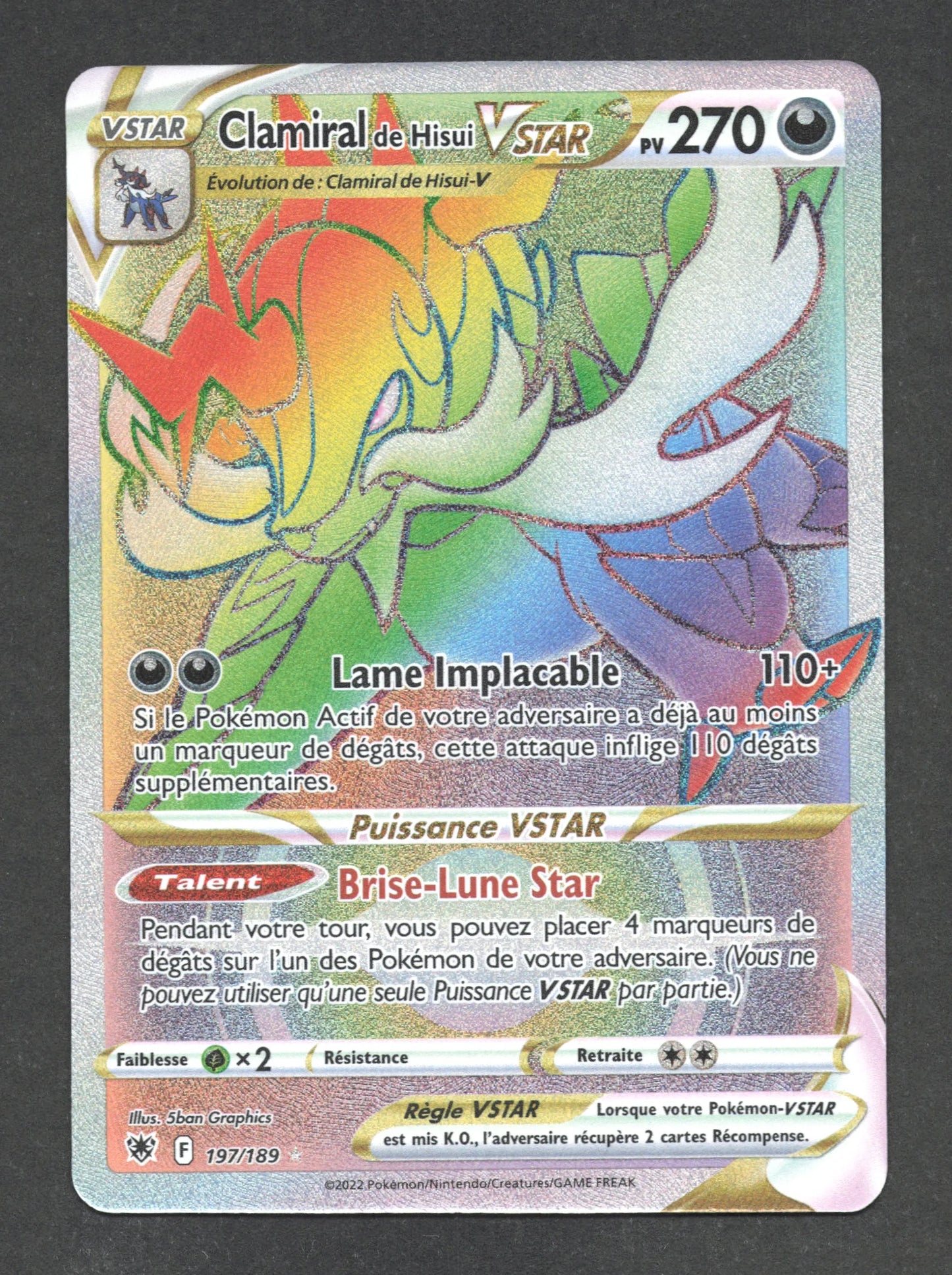 197/189 Clamiral VSTAR - Astres Radieux