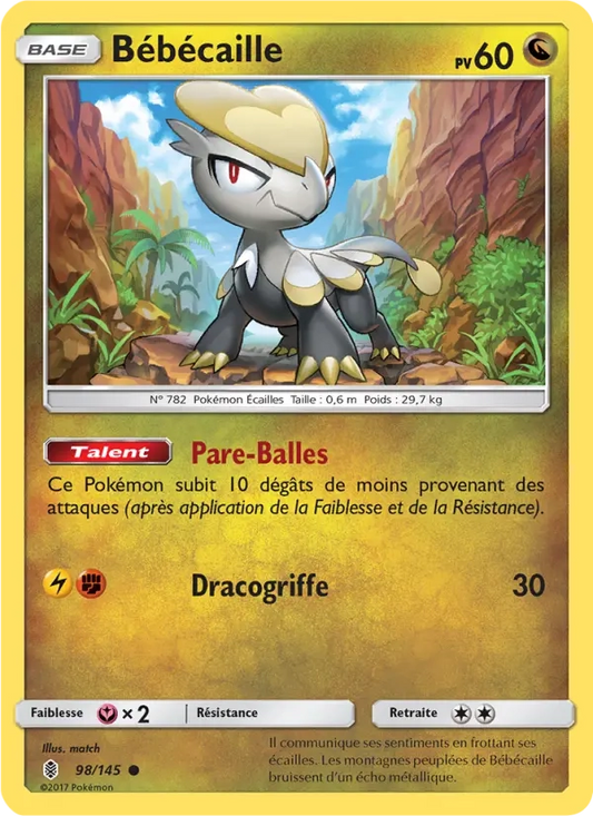 98/145 Bebecaille REVERSE - Gardiens Ascendants