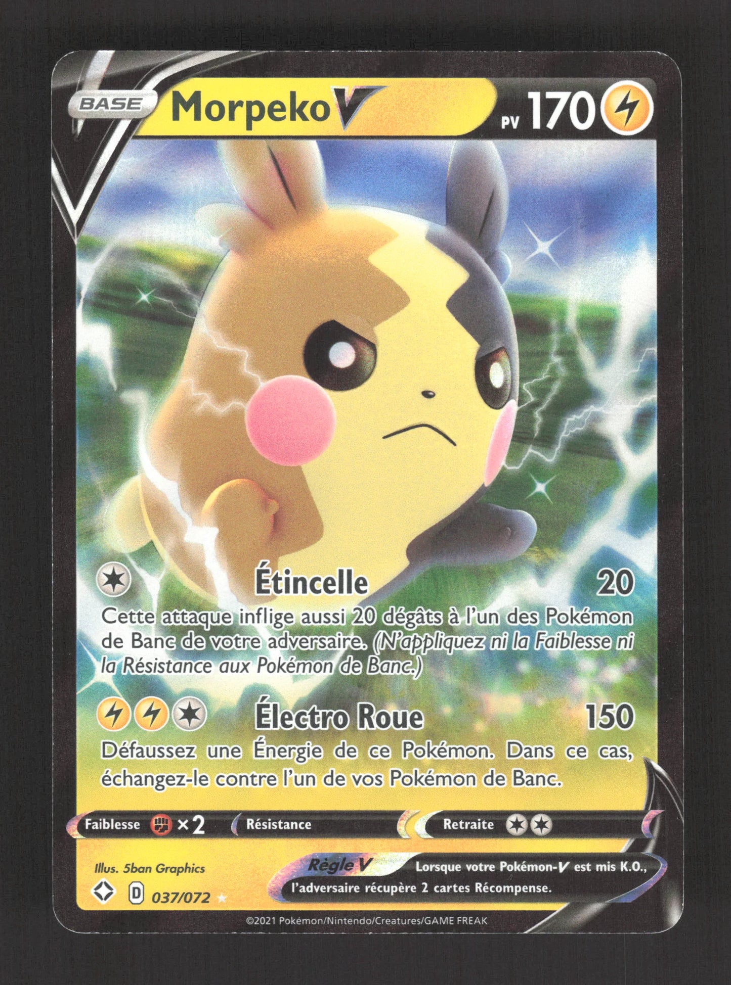 037/072 Morpeko V - Destinées Radieuses