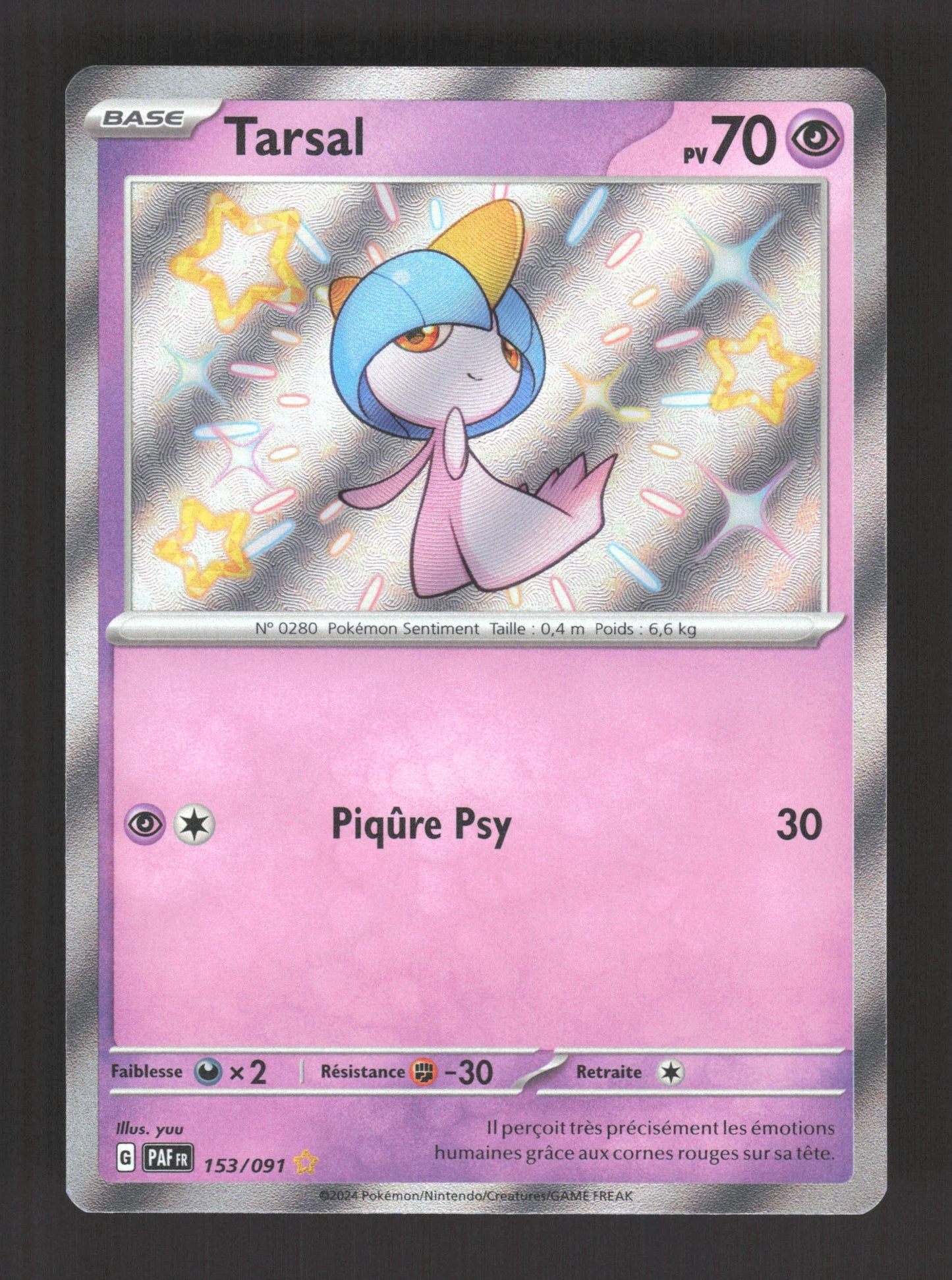 153/091 Tarsal SHINY - Destinées de Paldea