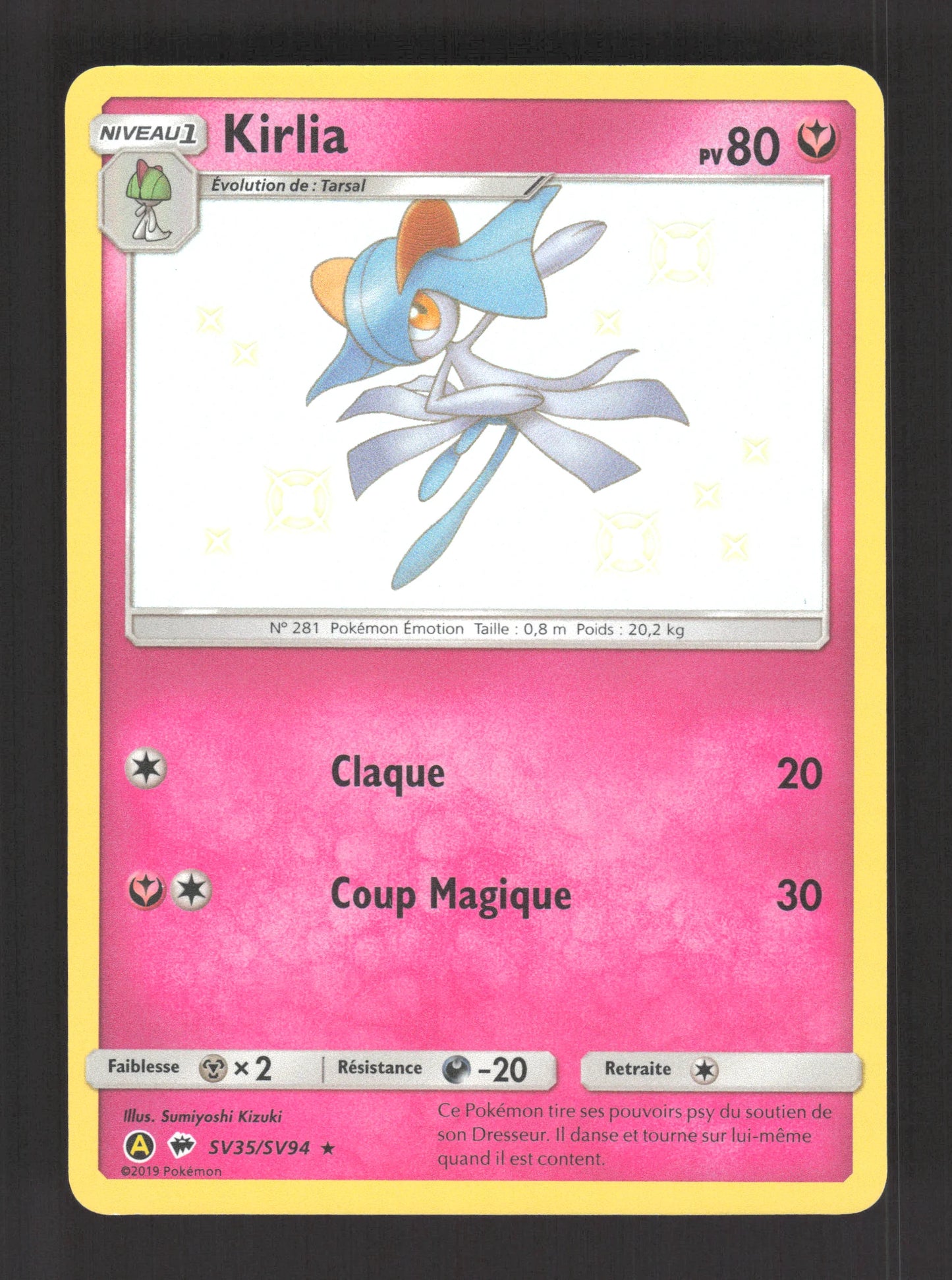 SV35/SV94 Kirlia SHINY - Destinées Occultes