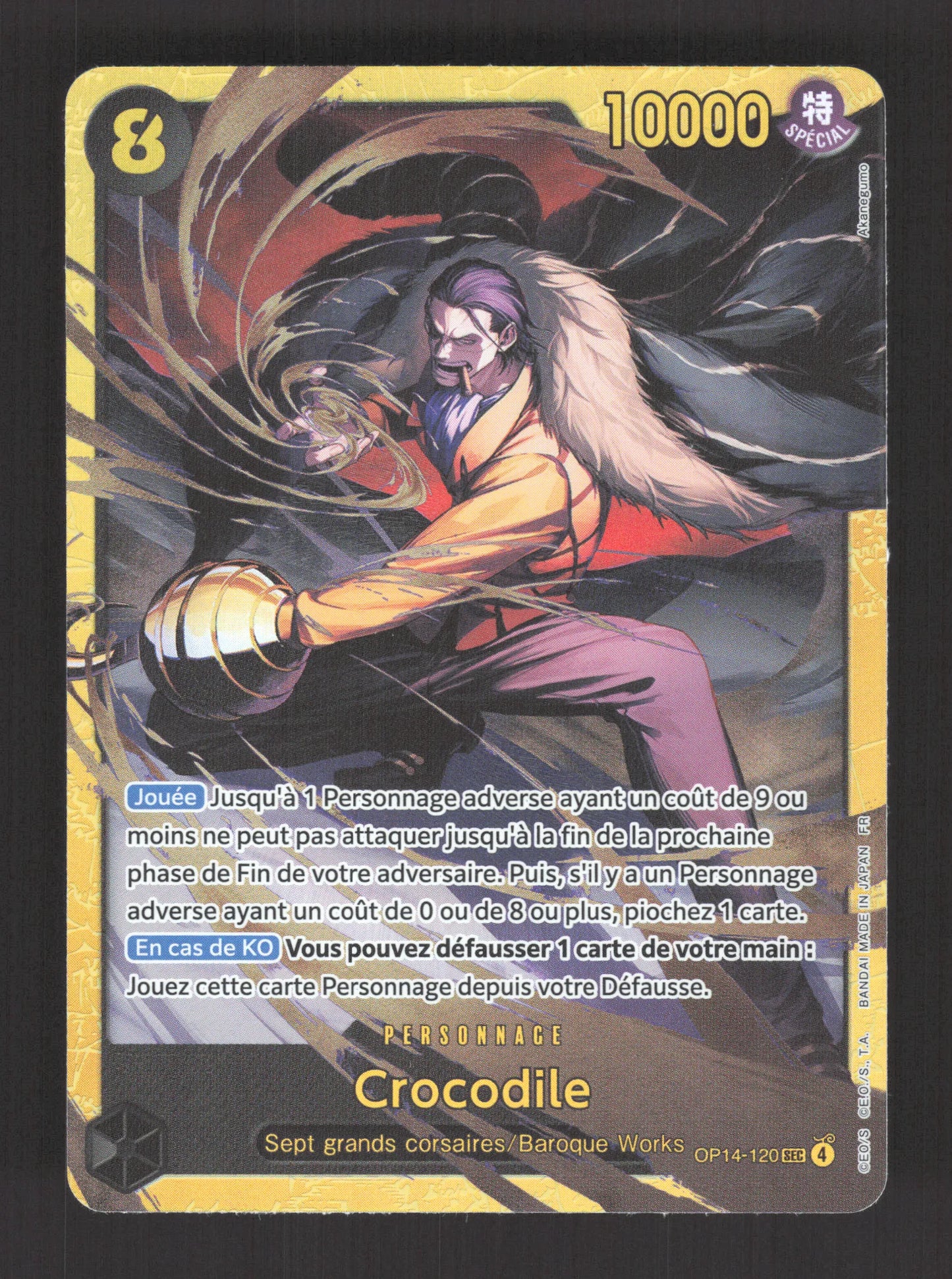 OP14-120-SECRET Crocodile SECRET - One Piece